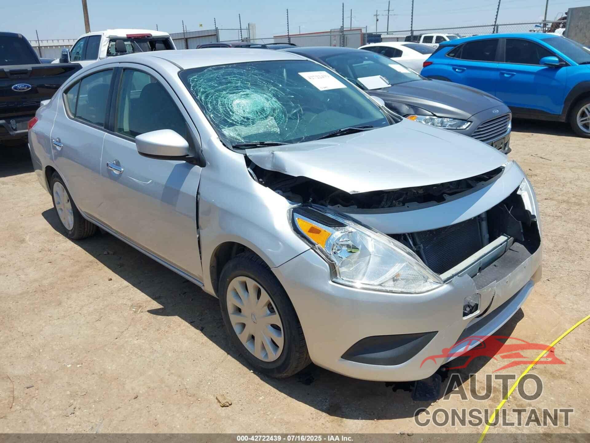NISSAN VERSA 2017 - 3N1CN7AP9HL815673