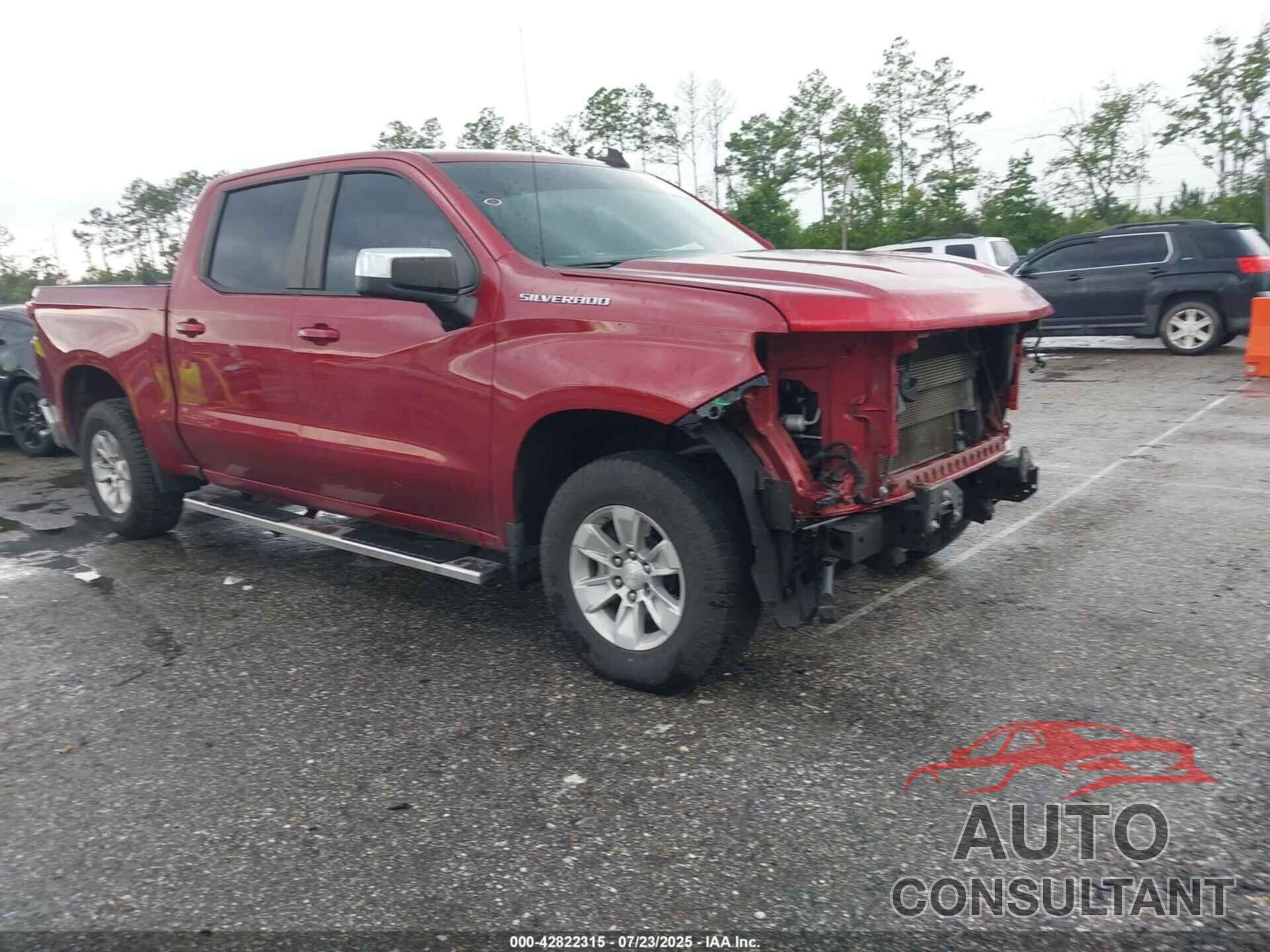 CHEVROLET SILVERADO 1500 2021 - 1GCPWCED3MZ180358