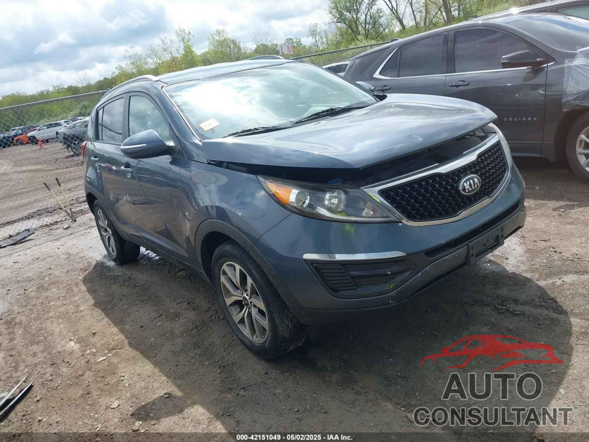 KIA SPORTAGE 2014 - KNDPB3AC2E7647405