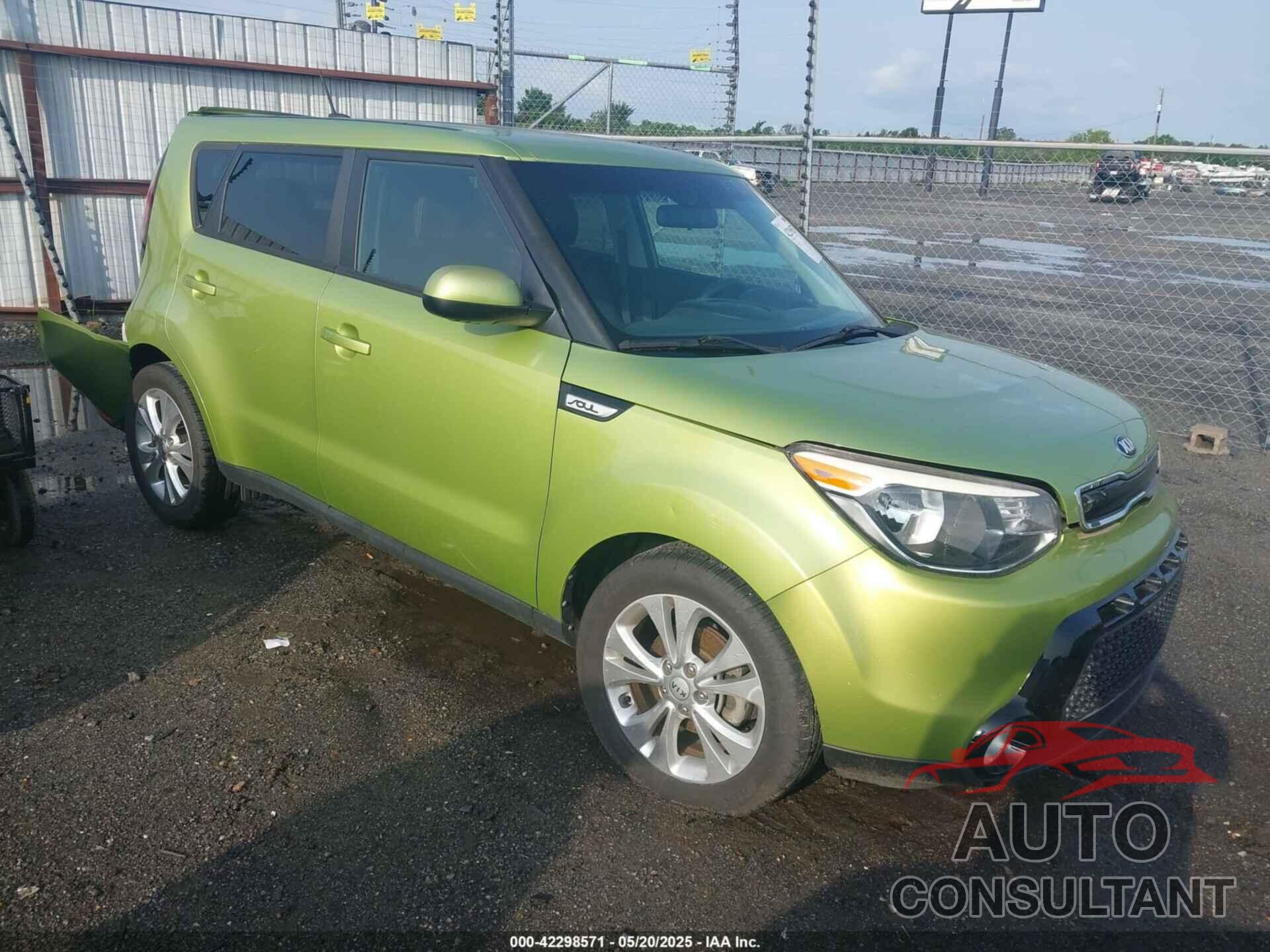 KIA SOUL 2016 - KNDJP3A54G7845009