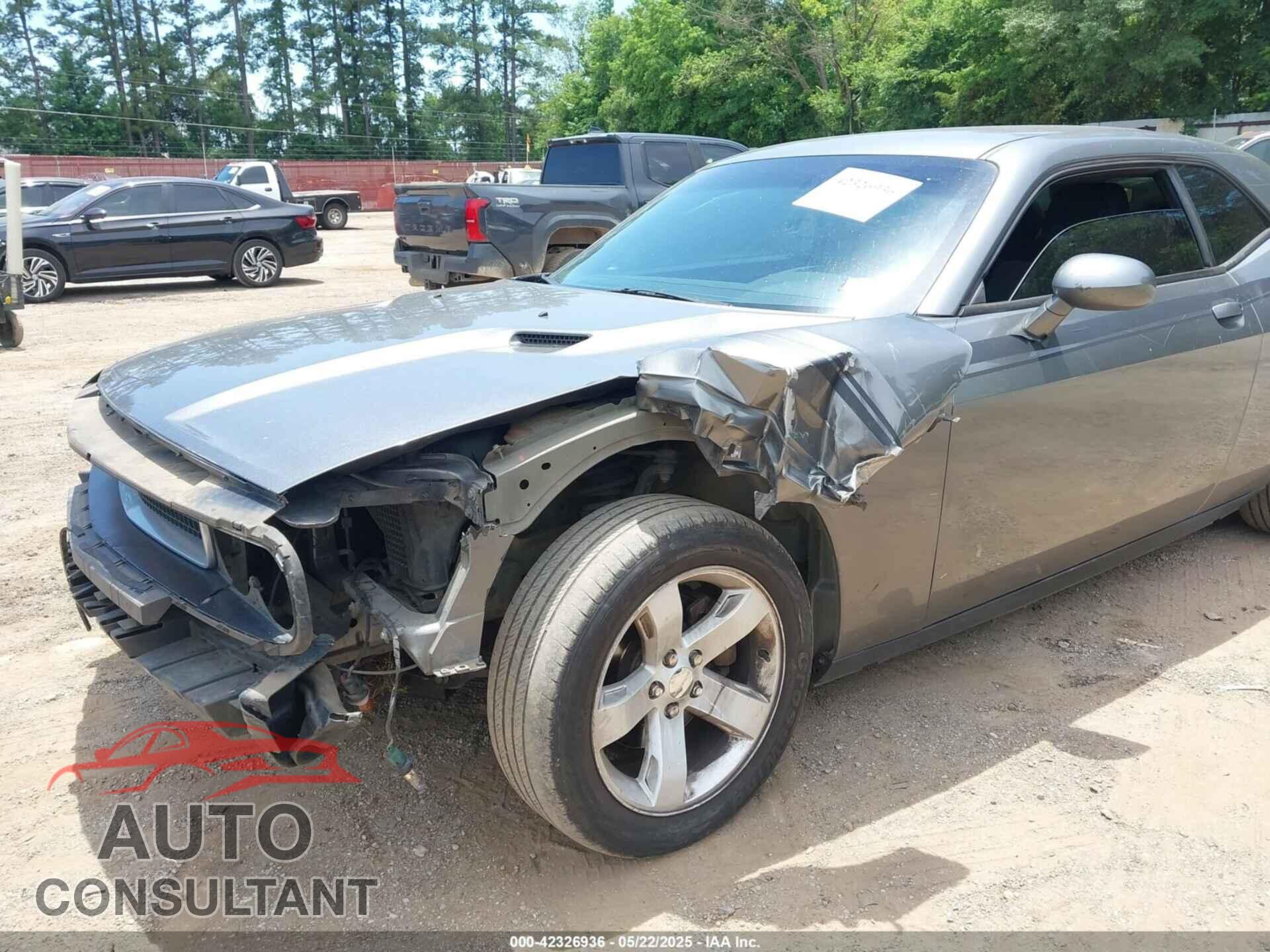 DODGE CHALLENGER 2012 - 2C3CDYAG8CH243555