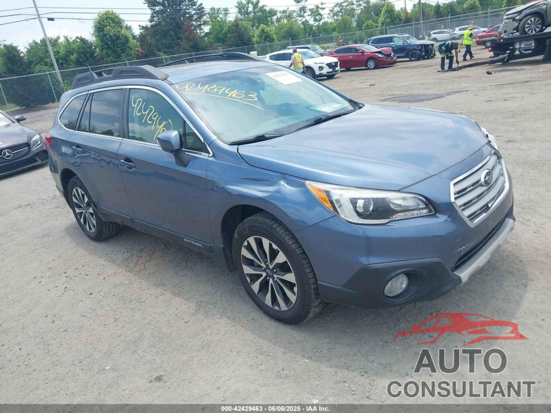 SUBARU OUTBACK 2017 - 4S4BSANC2H3364356