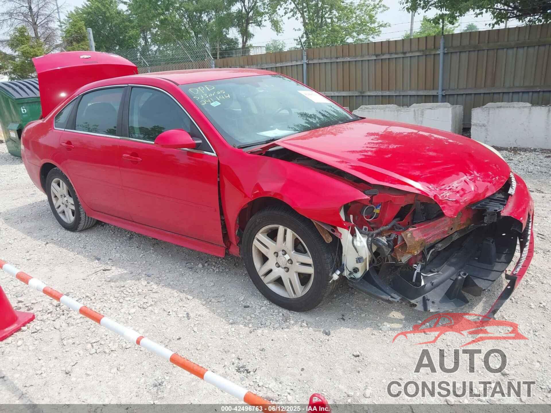 CHEVROLET IMPALA 2013 - 2G1WG5E39D1241144