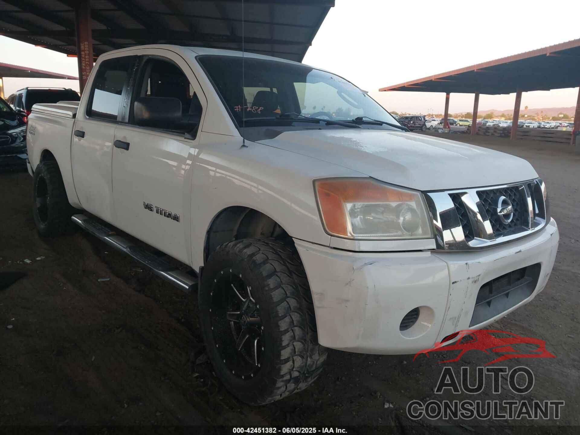 NISSAN TITAN 2009 - 1N6AA07D89N304717