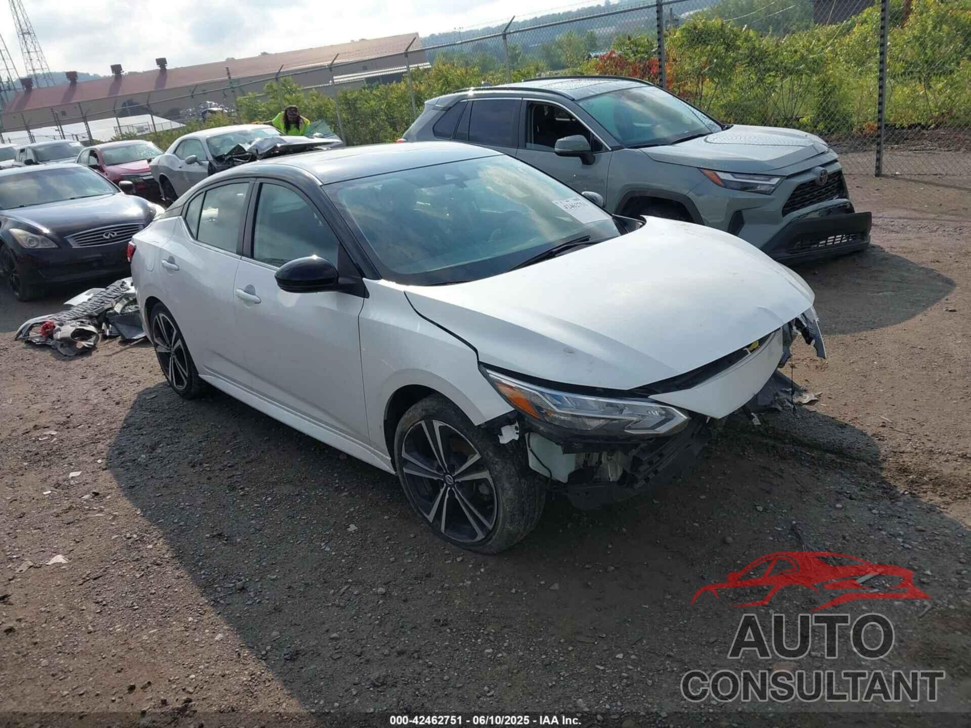 NISSAN SENTRA 2021 - 3N1AB8DV8MY284463