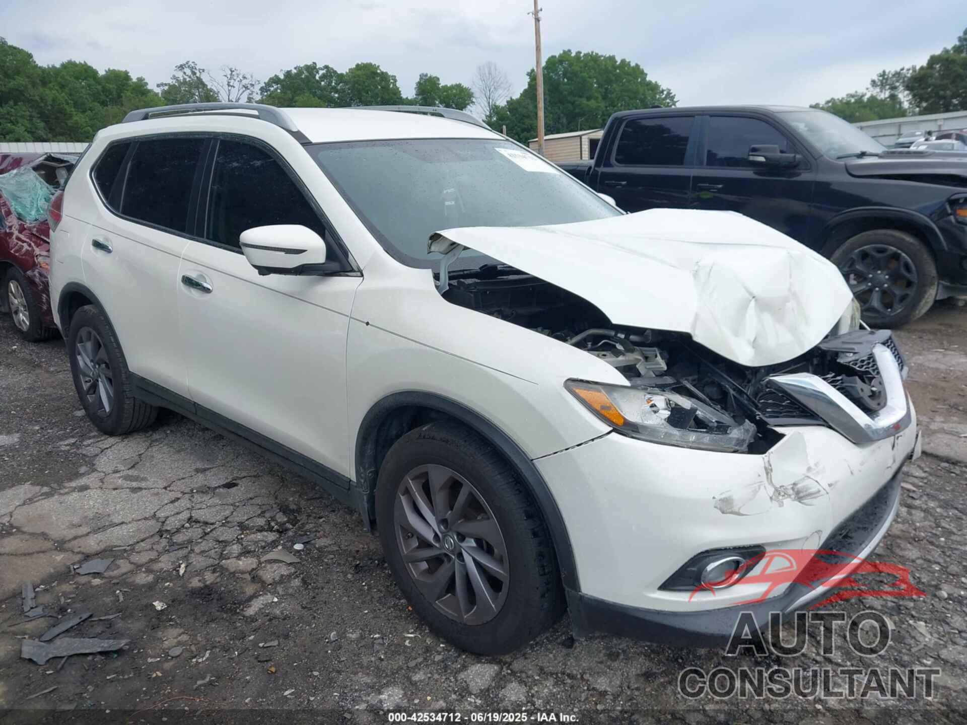 NISSAN ROGUE 2016 - 5N1AT2MT2GC777084