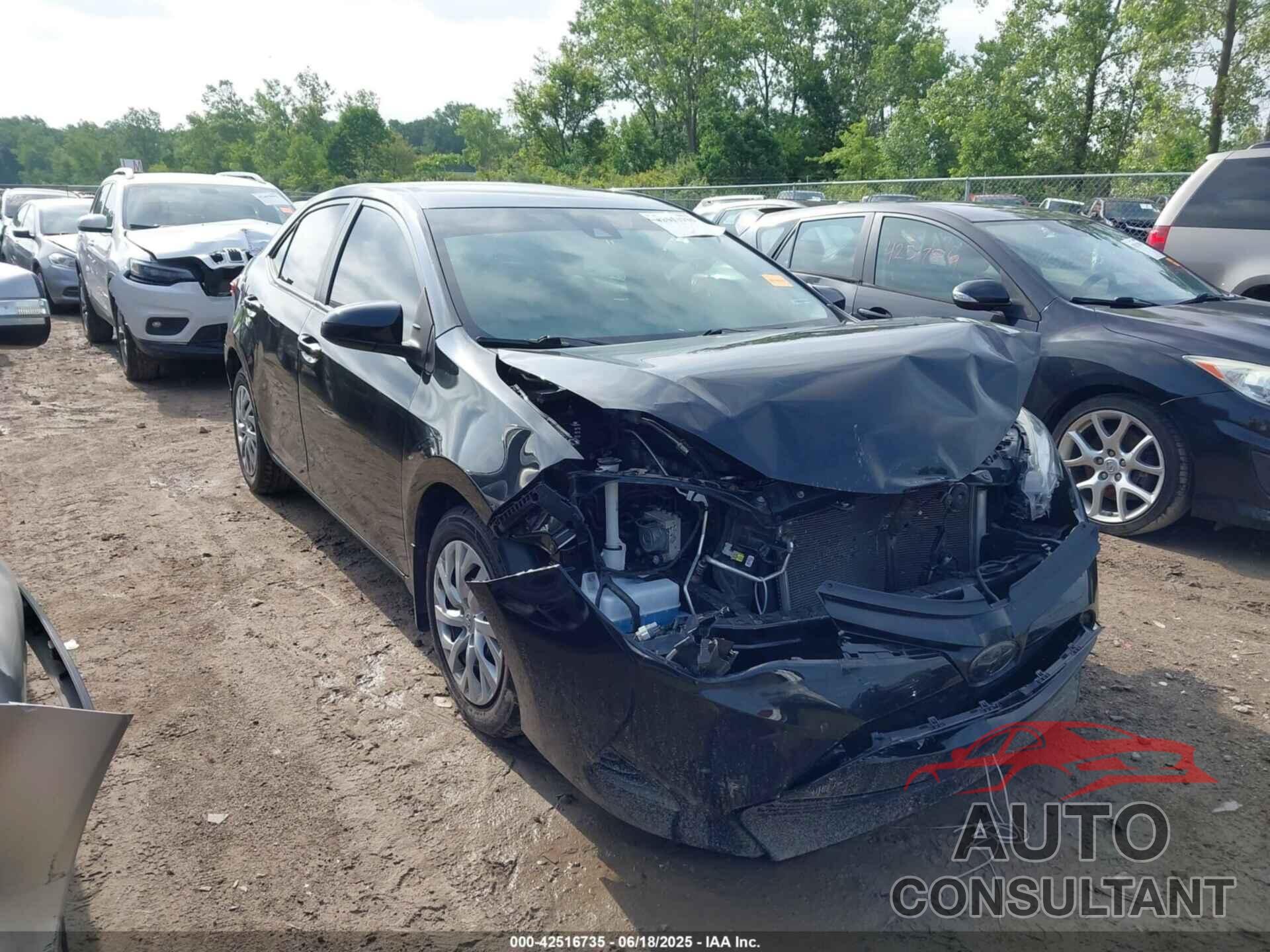 TOYOTA COROLLA 2019 - 2T1BURHE0KC187508