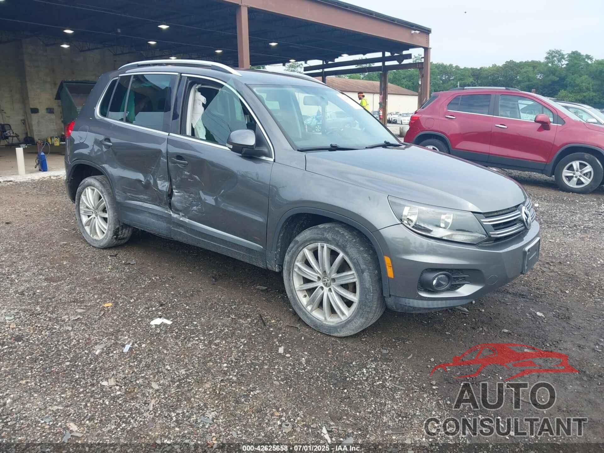 VOLKSWAGEN TIGUAN 2013 - WVGBV7AX8DW005346