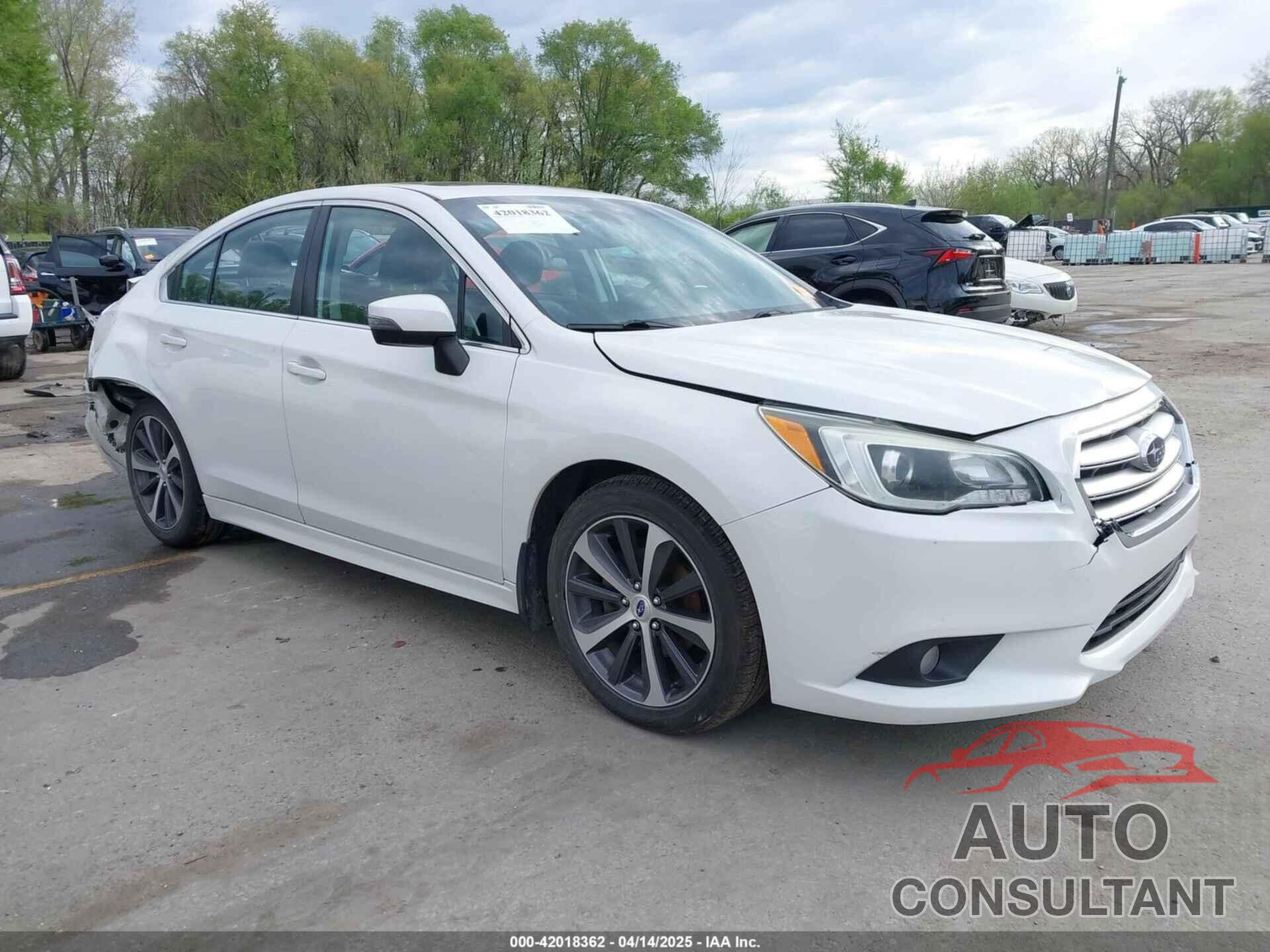 SUBARU LEGACY 2015 - 4S3BNBL65F3035372