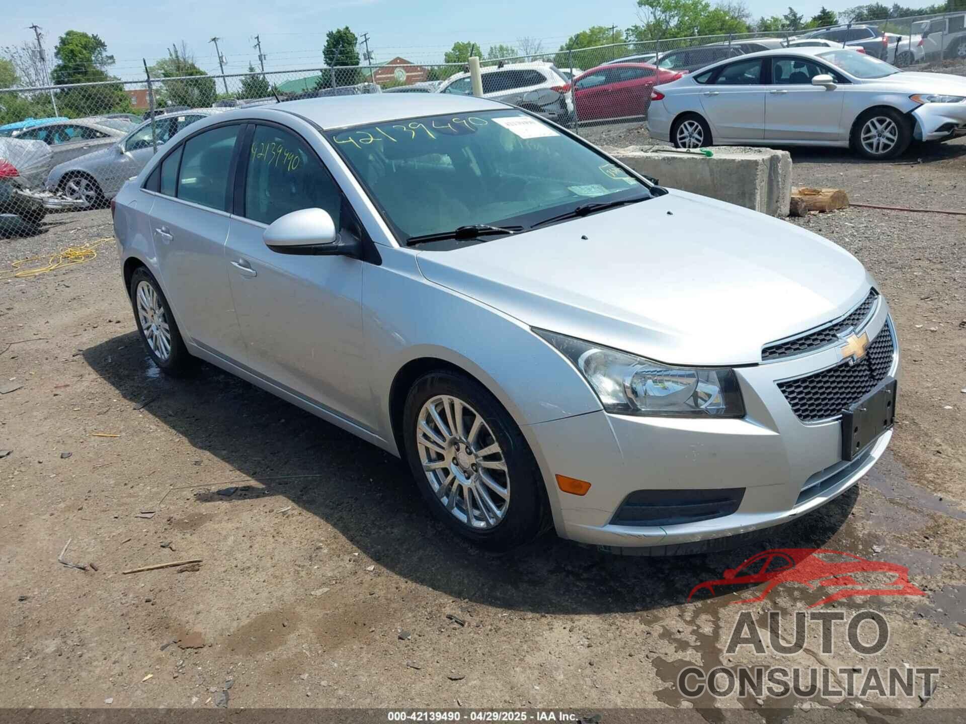 CHEVROLET CRUZE 2012 - 1G1PJ5SC5C7342337