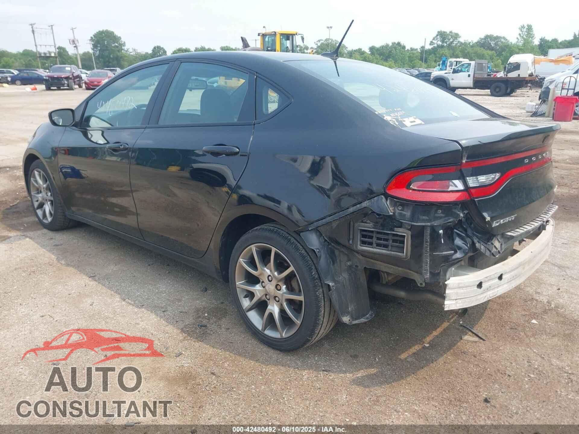 DODGE DART 2015 - 1C3CDFBB5FD173800