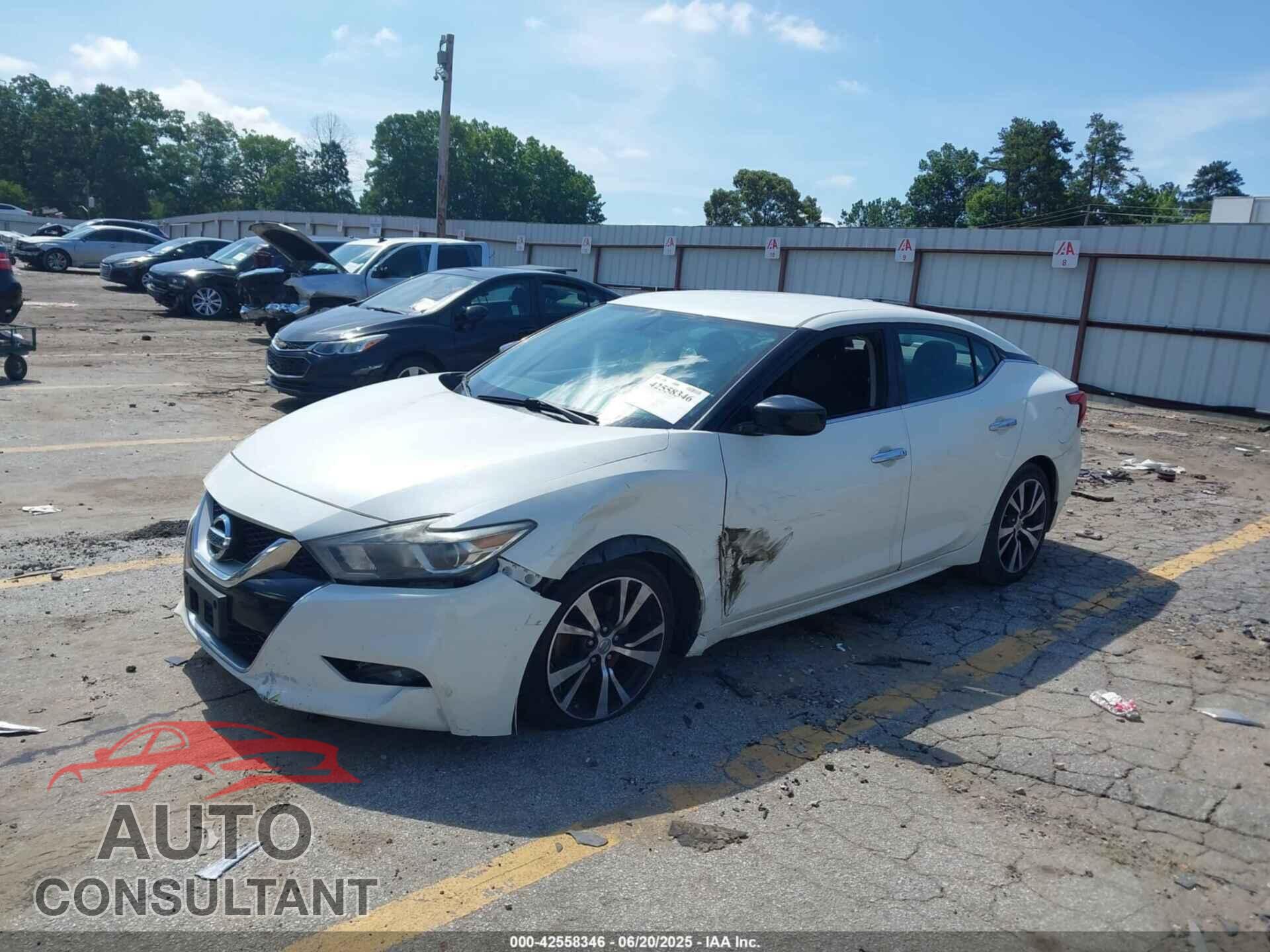 NISSAN MAXIMA 2017 - 1N4AA6AP1HC446738