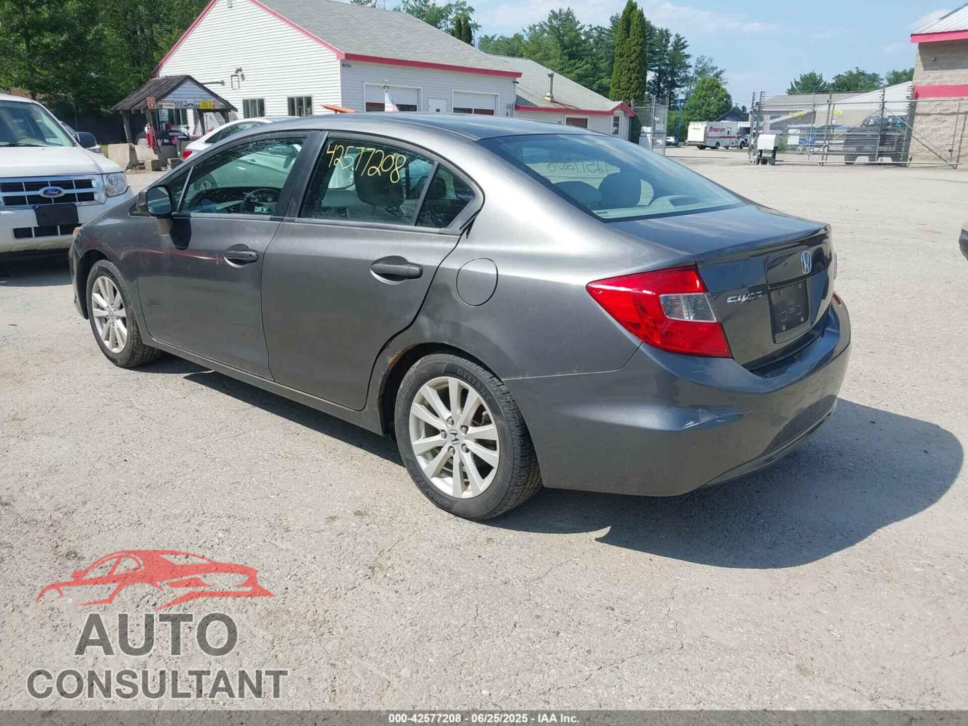HONDA CIVIC 2012 - 2HGFB2F93CH331419