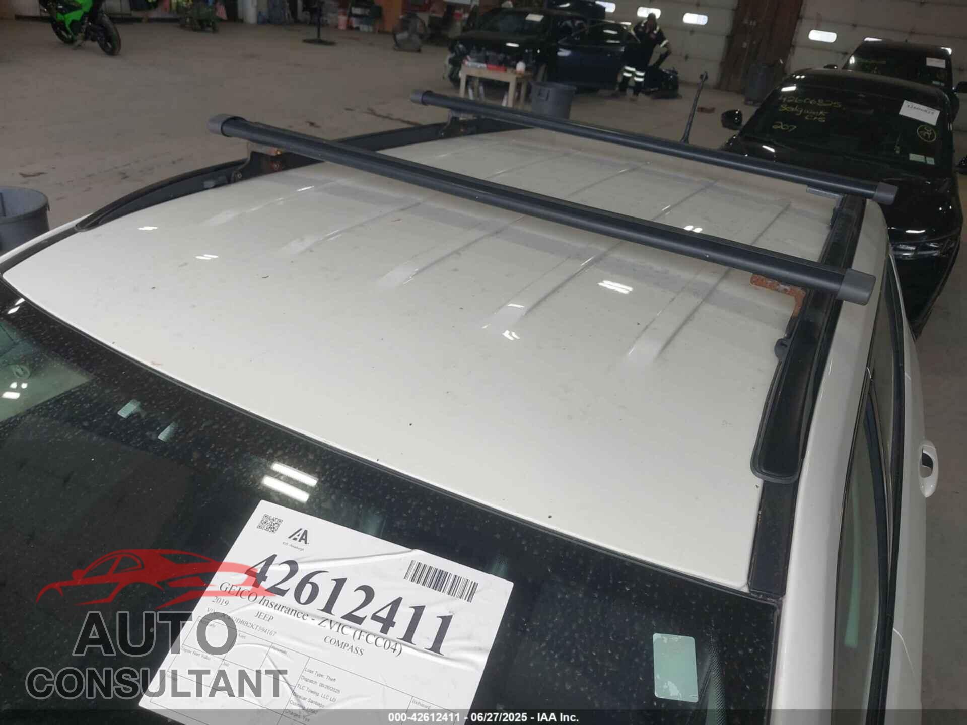 JEEP COMPASS 2019 - 3C4NJDBB2KT594167