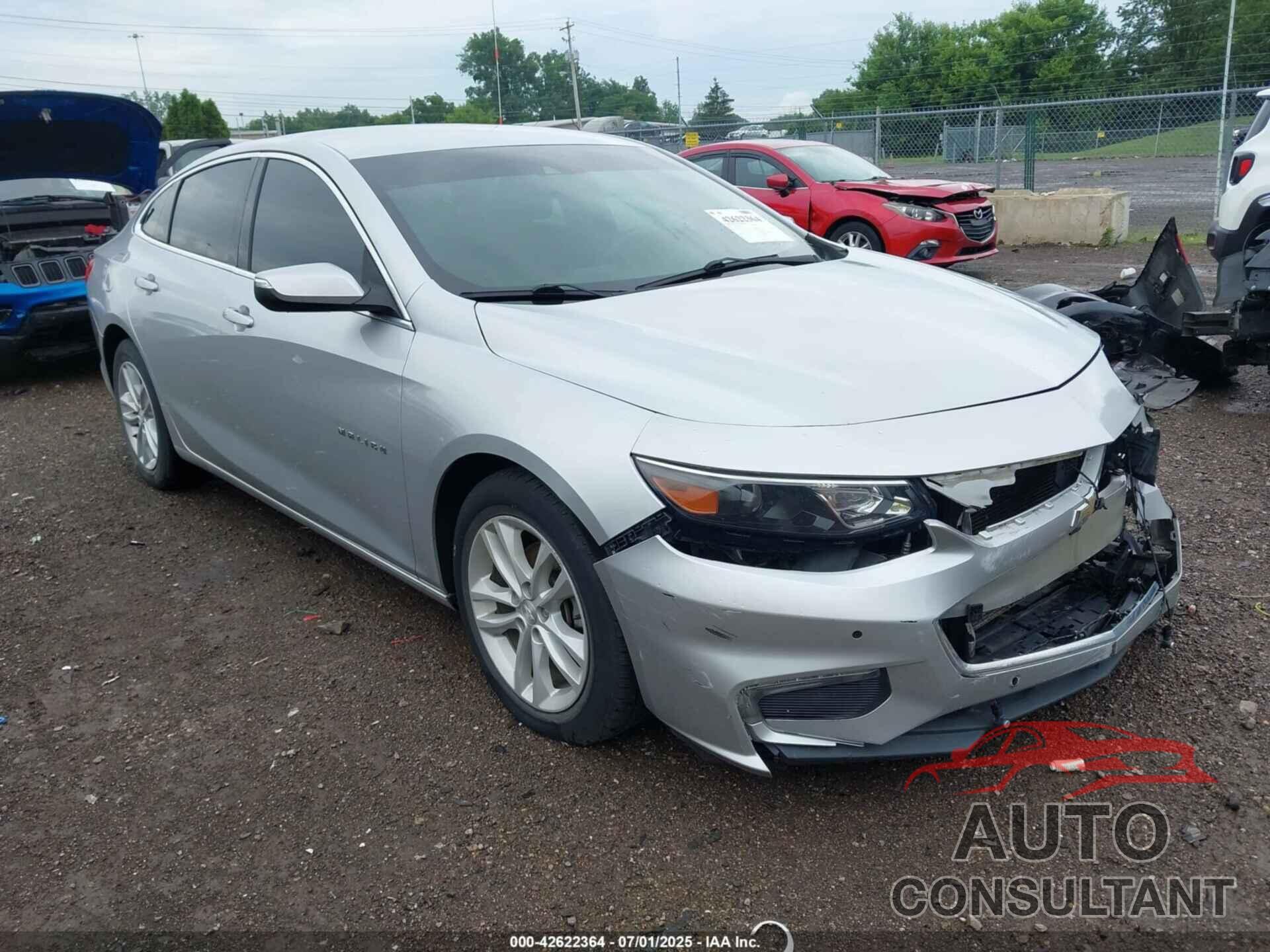 CHEVROLET MALIBU 2016 - 1G1ZE5ST6GF312899