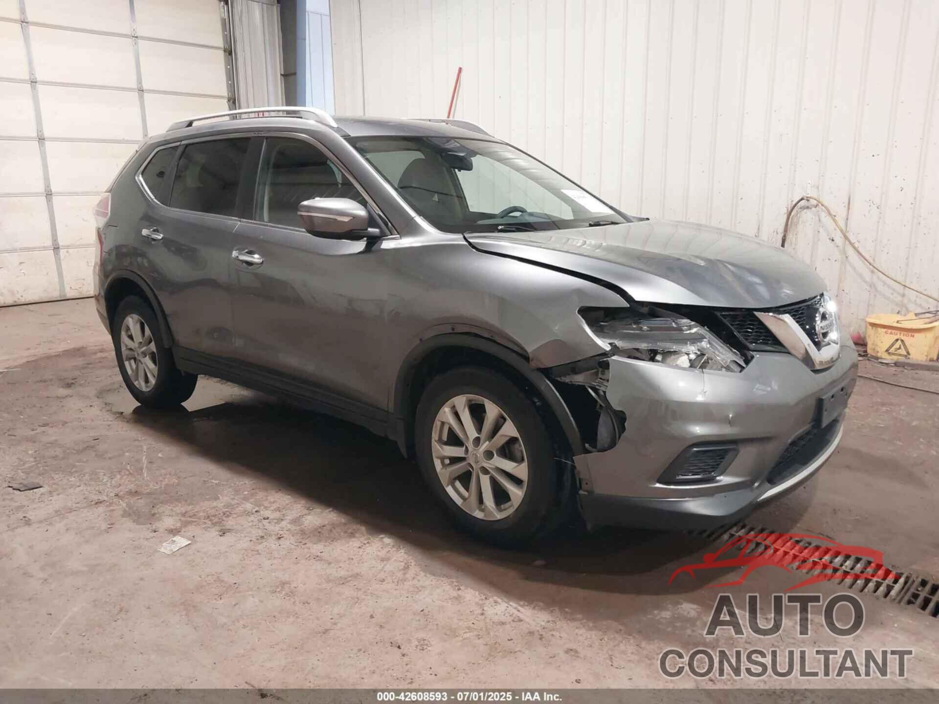 NISSAN ROGUE 2015 - KNMAT2MV5FP552249
