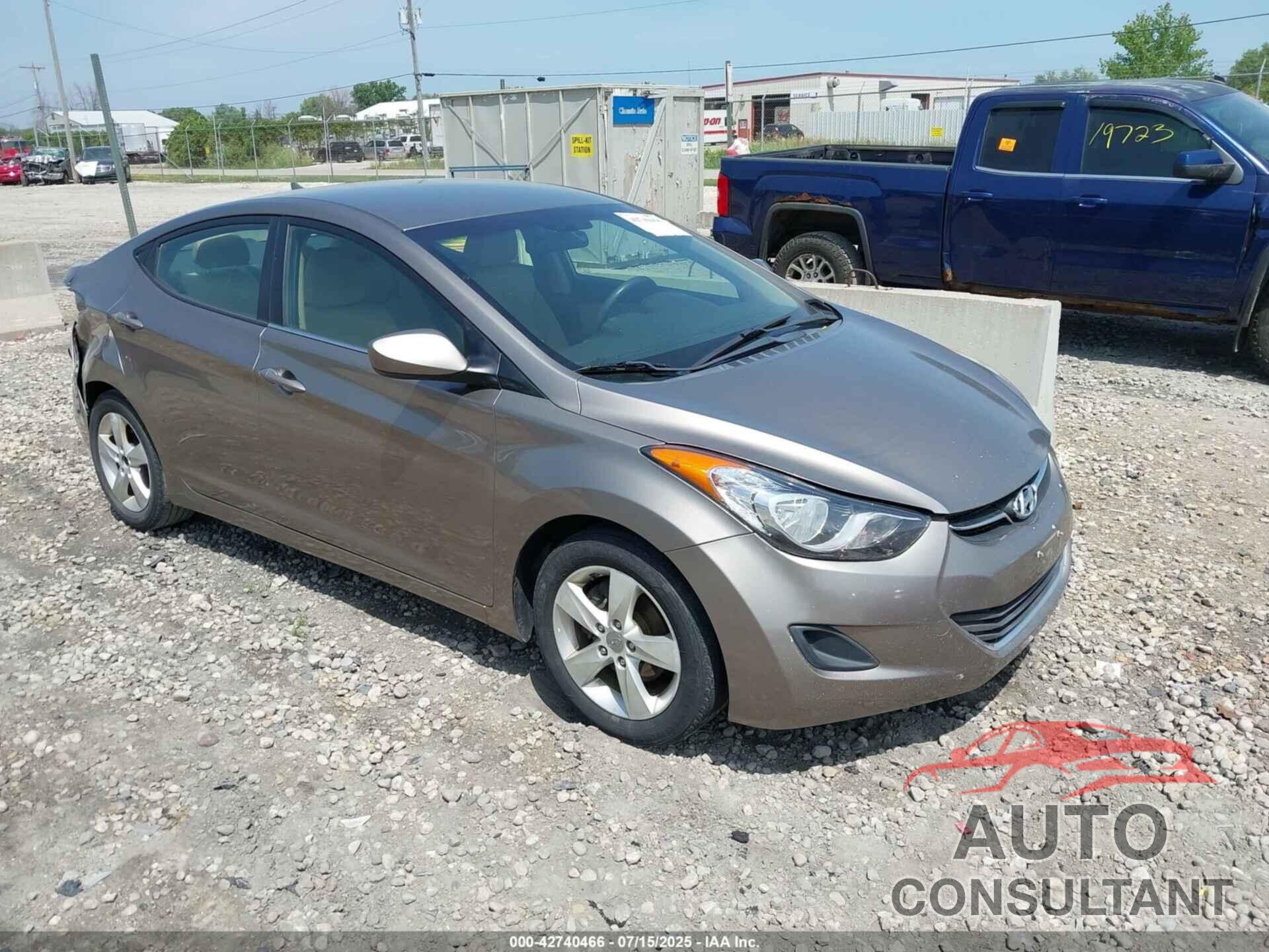 HYUNDAI ELANTRA 2011 - 5NPDH4AE0BH060104