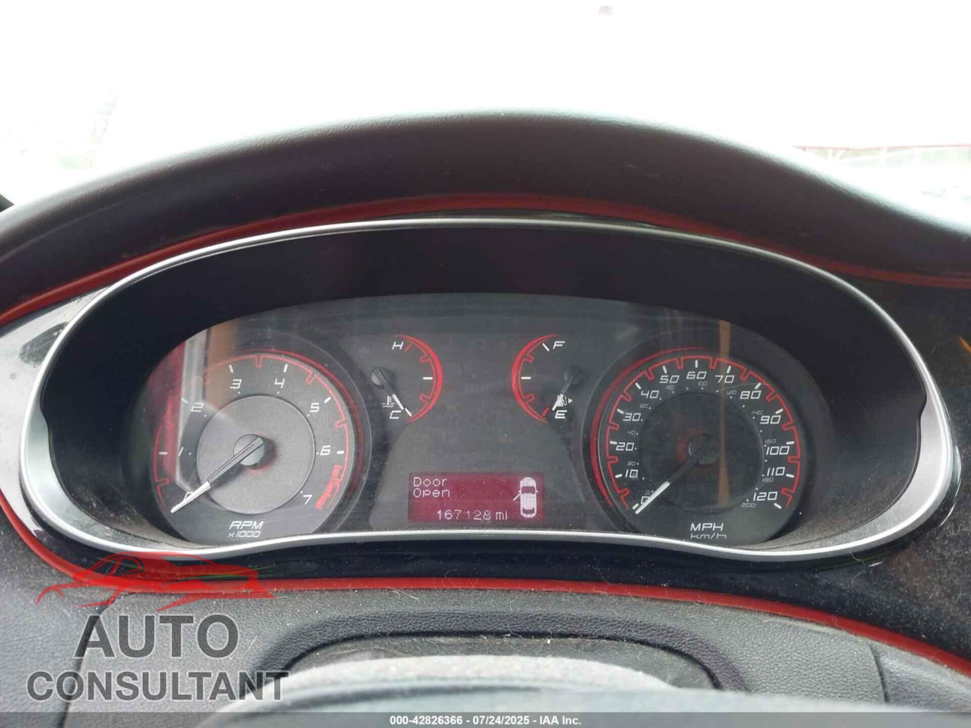 DODGE DART 2014 - 1C3CDFBB5ED822316