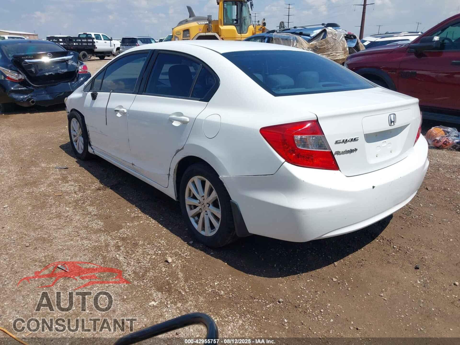 HONDA CIVIC 2012 - 2HGFB2F94CH542287
