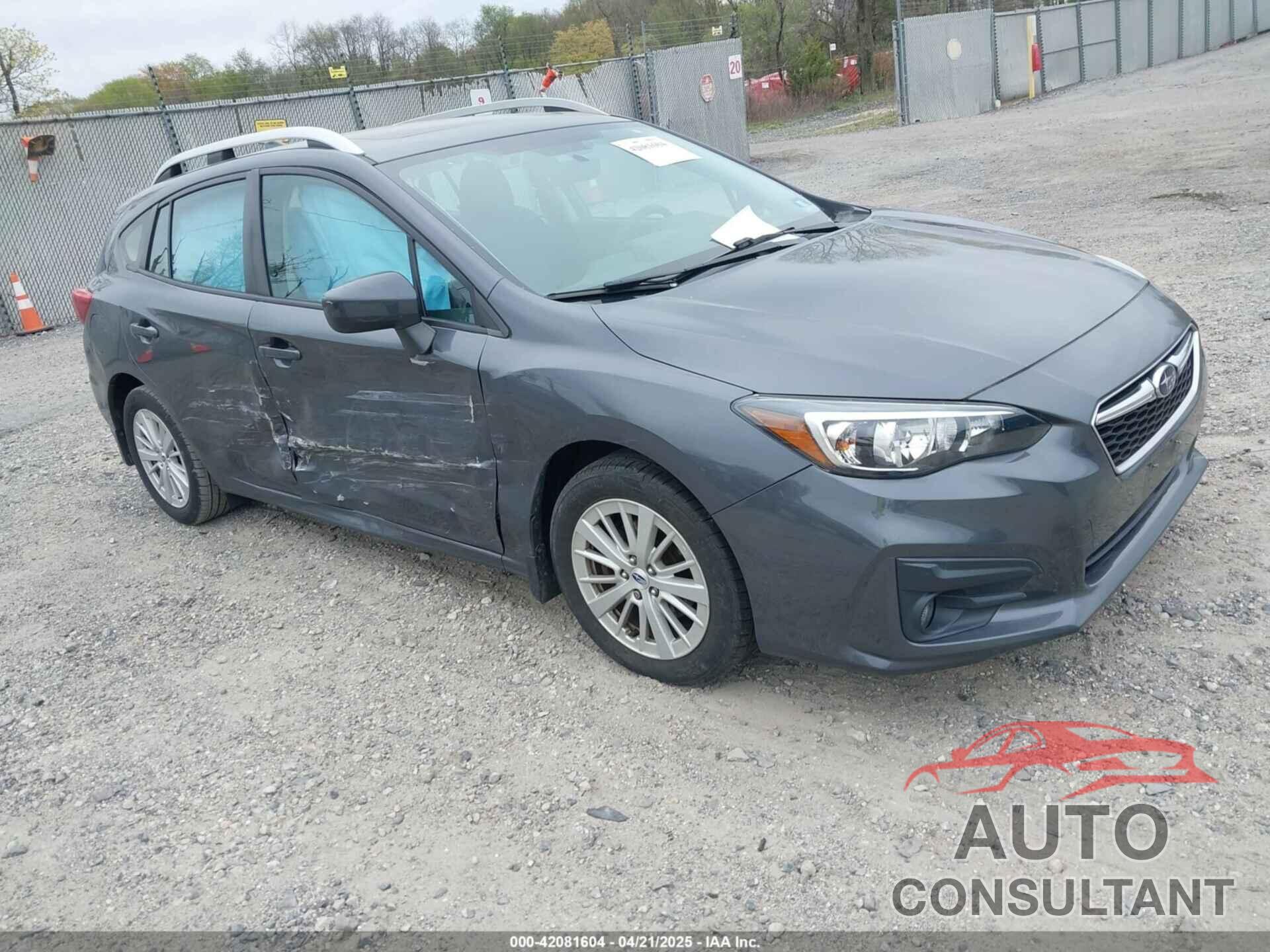 SUBARU IMPREZA 2018 - 4S3GTAD61J3703780