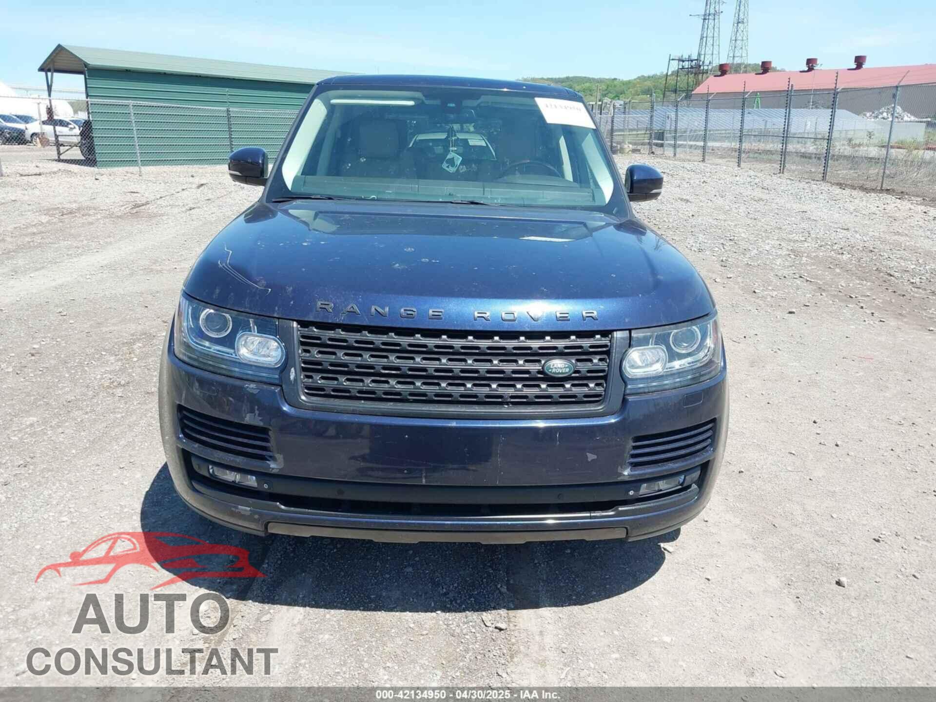 LAND ROVER RANGE ROVER 2015 - SALGS2VF3FA217507