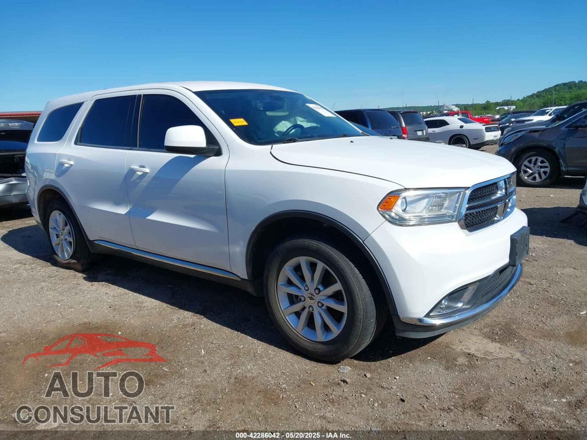 DODGE DURANGO 2019 - 1C4RDHAG1KC535331