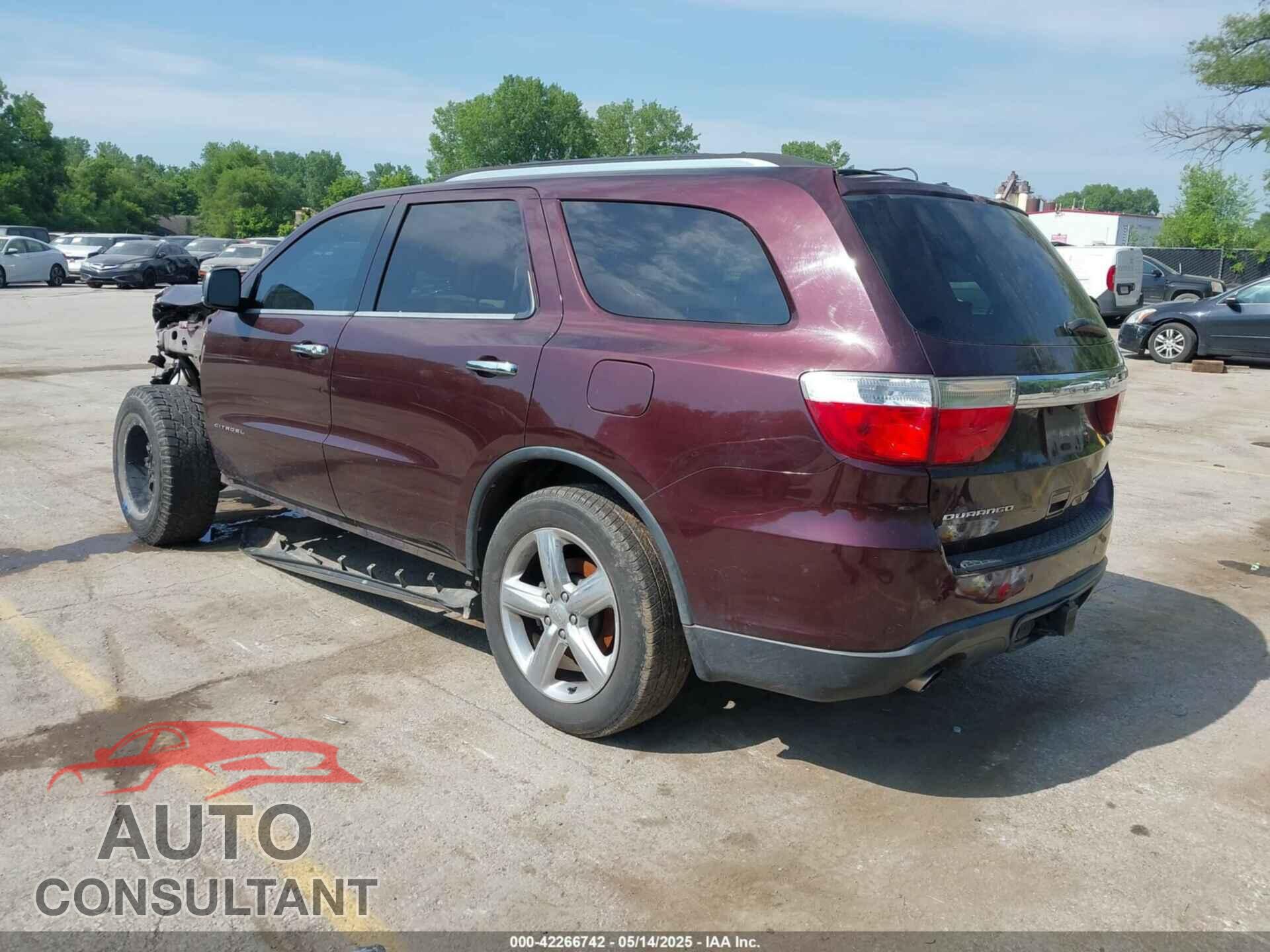 DODGE DURANGO 2012 - 1C4SDHET1CC275636
