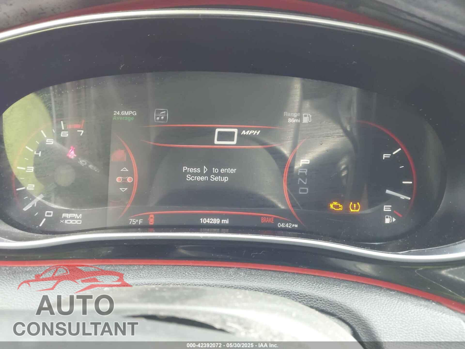 DODGE DART 2015 - 1C3CDFDH6FD126728