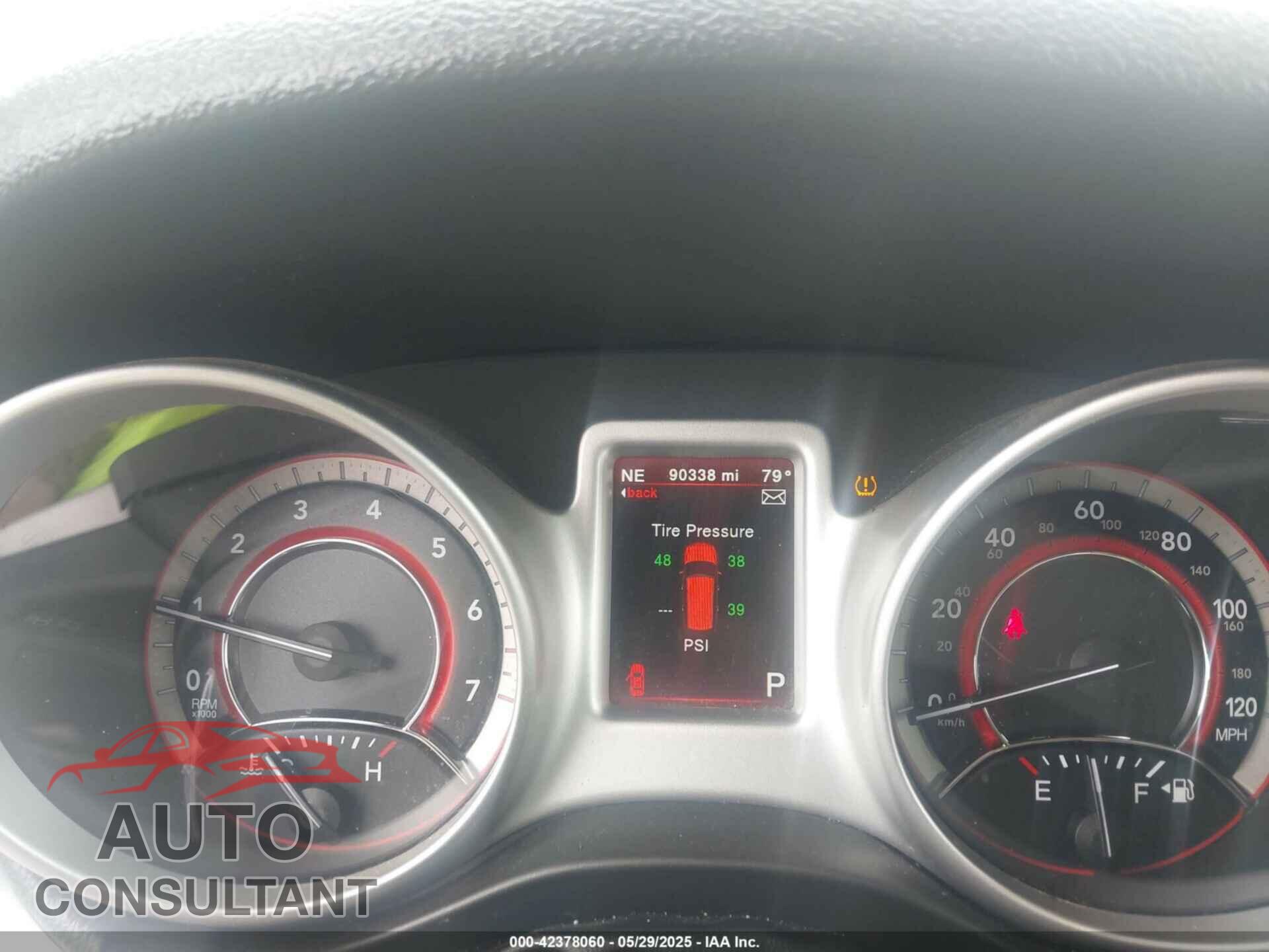 DODGE JOURNEY 2017 - 3C4PDCGB7HT500909