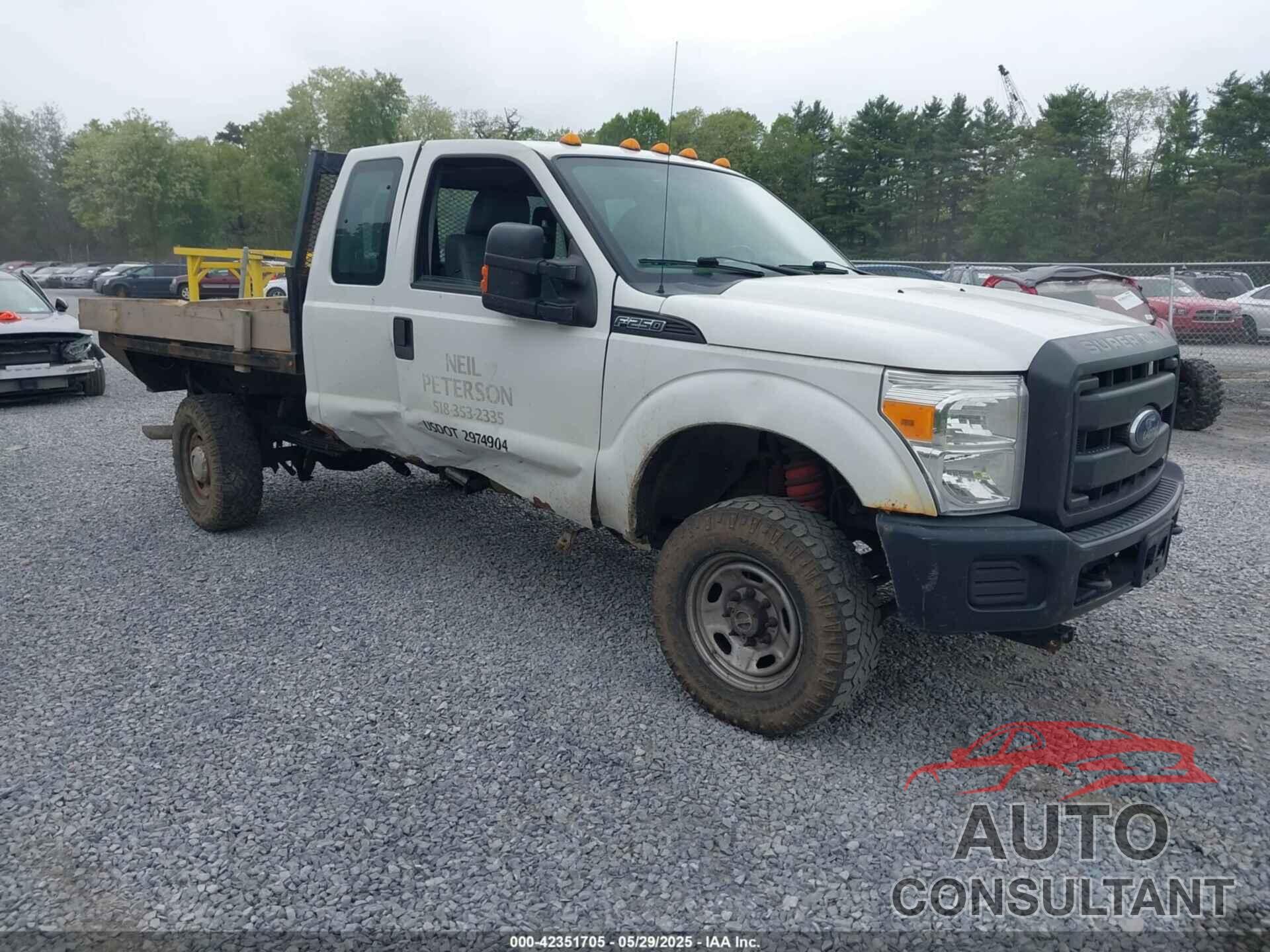 FORD F250 2012 - 1FT7X2B62CEA94896