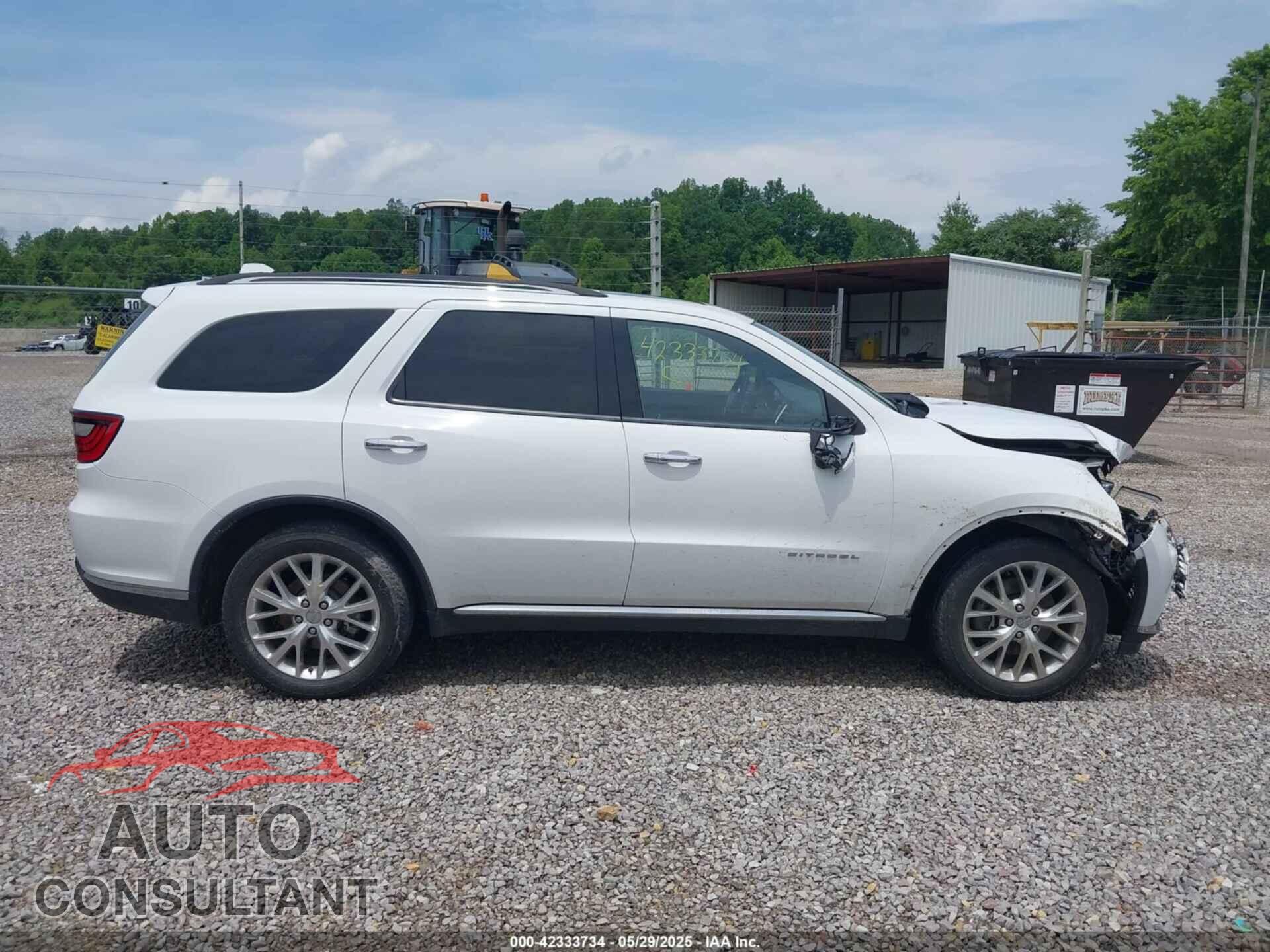 DODGE DURANGO 2015 - 1C4RDJEG7FC917869