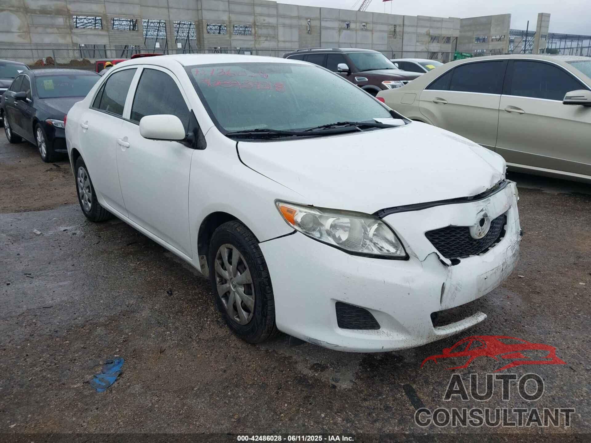 TOYOTA COROLLA 2009 - JTDBL40EX9J022114