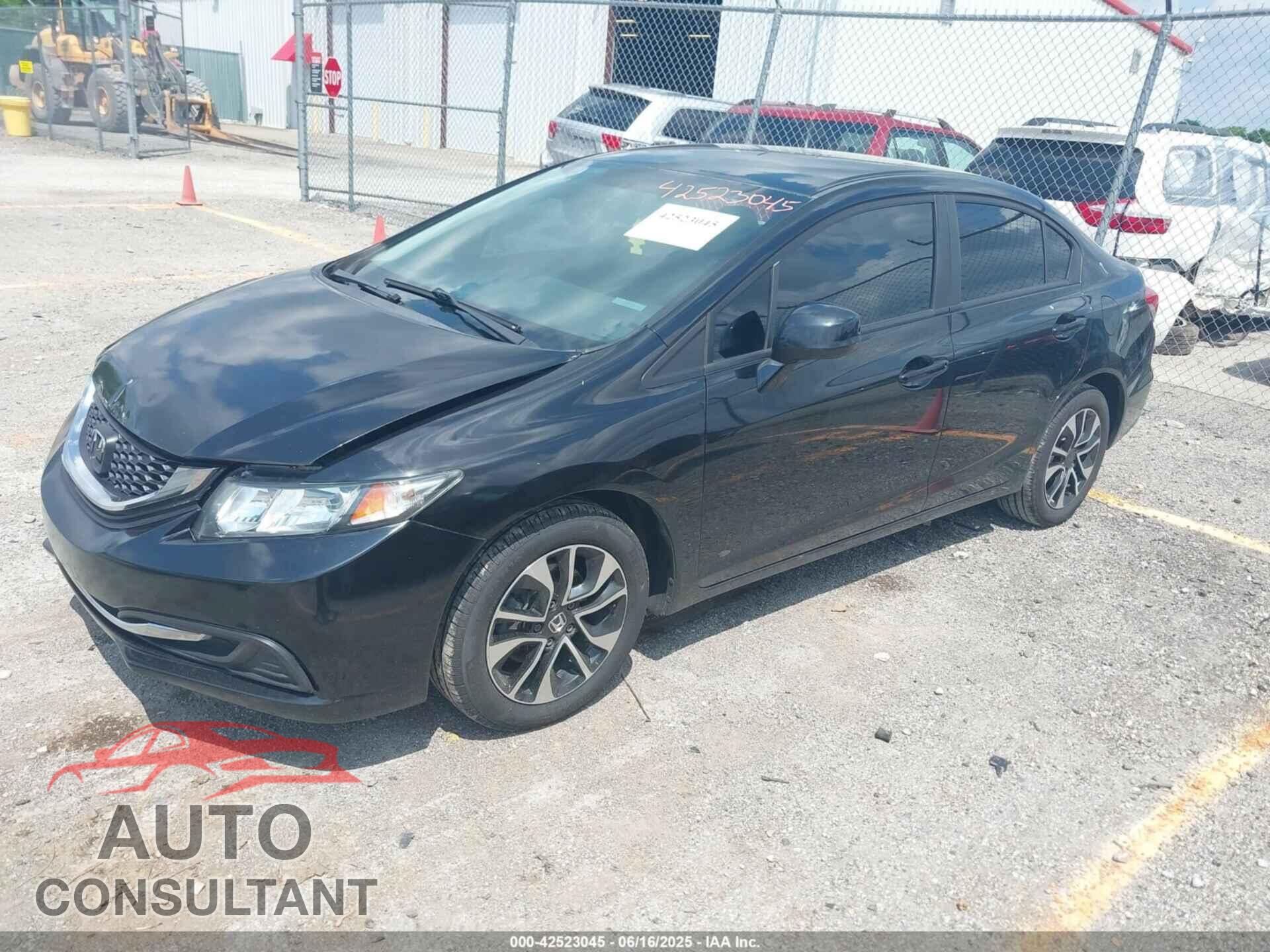 HONDA CIVIC 2014 - 19XFB2F53EE256876
