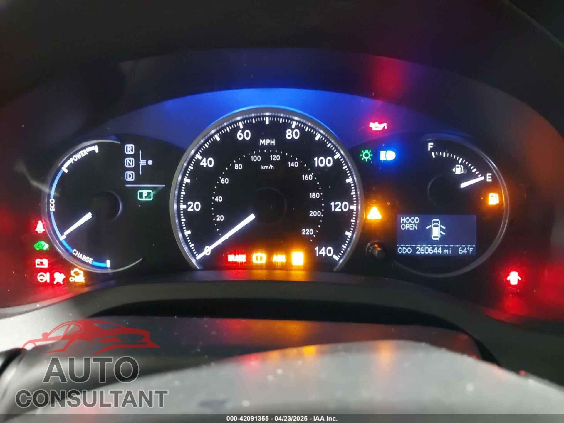 LEXUS CT 2012 - JTHKD5BH0C2112169