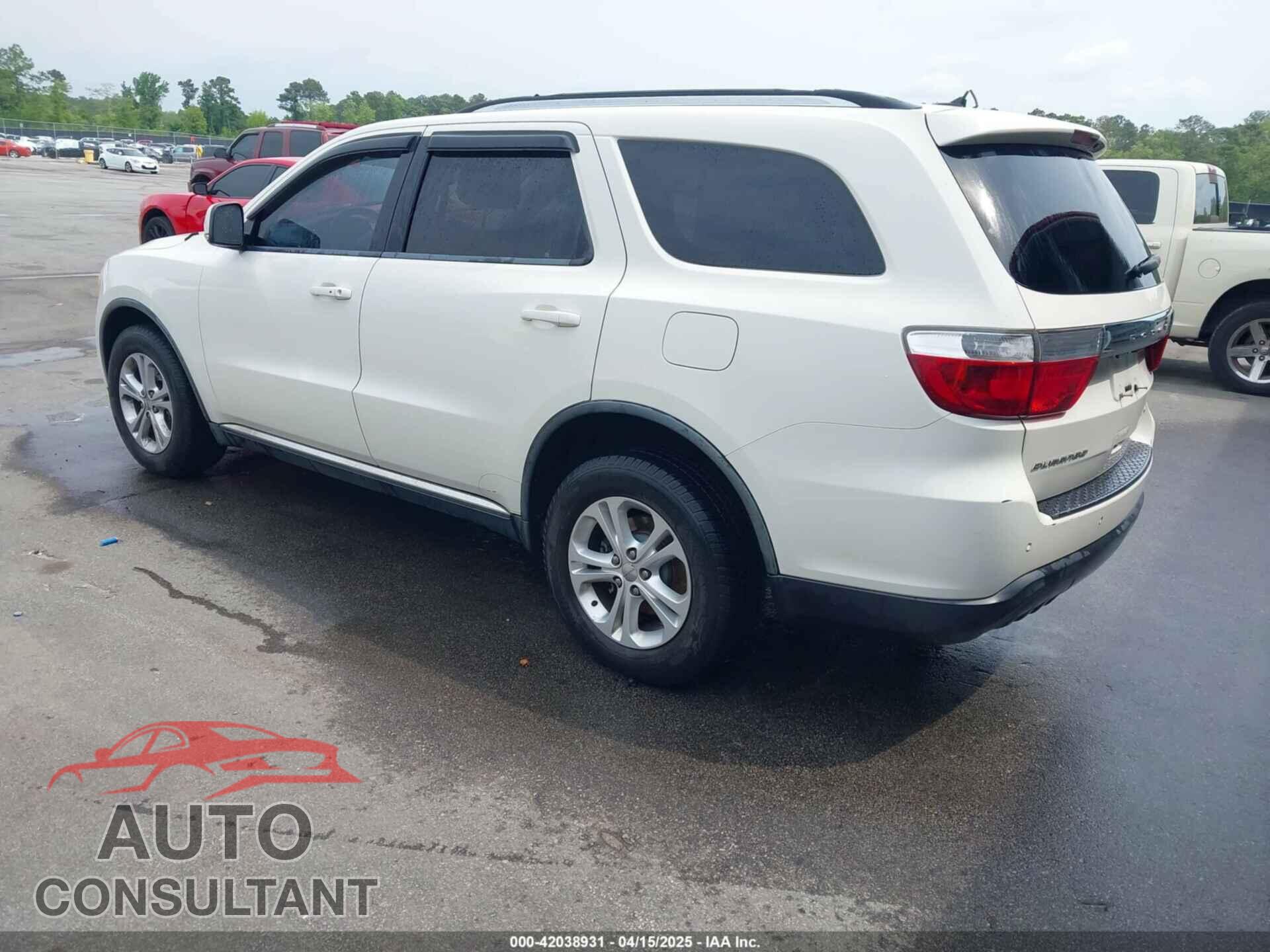 DODGE DURANGO 2012 - 1C4RDHDG9CC152766