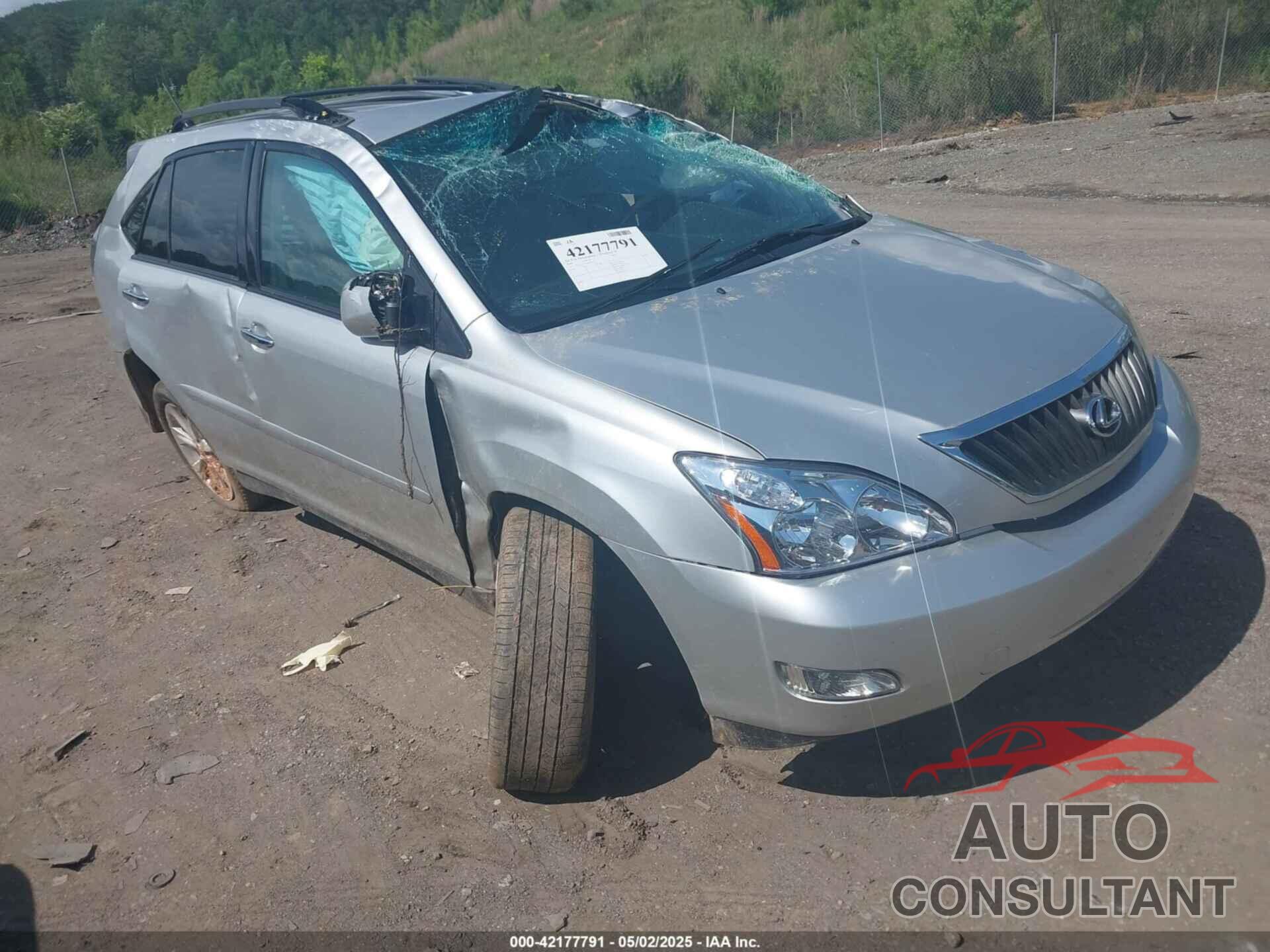 LEXUS RX 350 2009 - 2T2GK31U39C061191