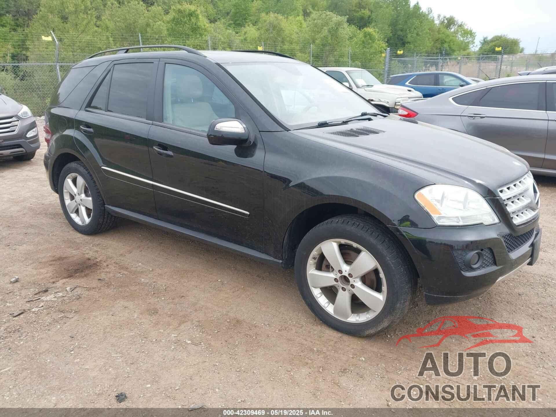 MERCEDES-BENZ ML 350 2009 - 4JGBB86E29A491064