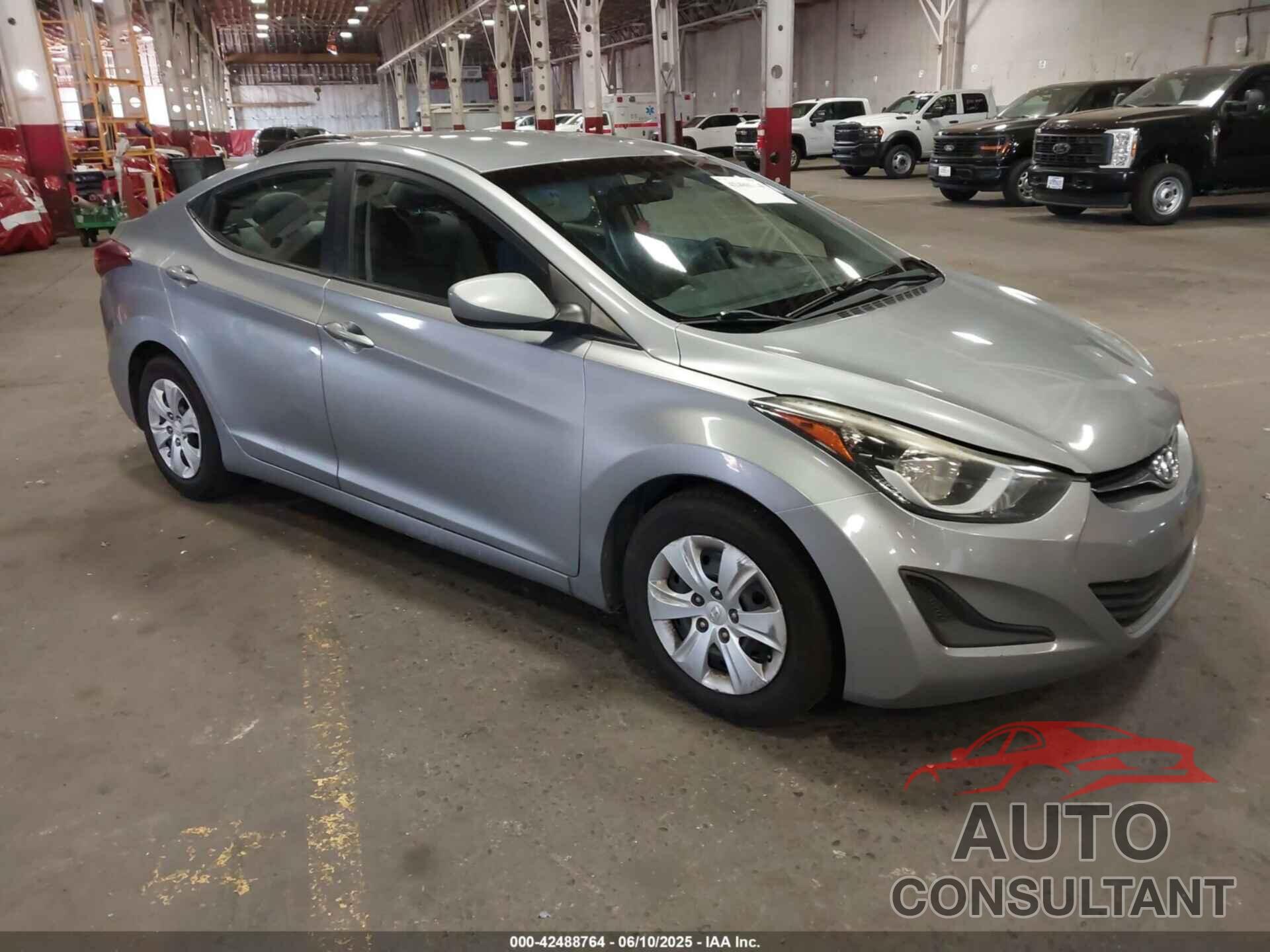 HYUNDAI ELANTRA 2016 - 5NPDH4AE6GH698946