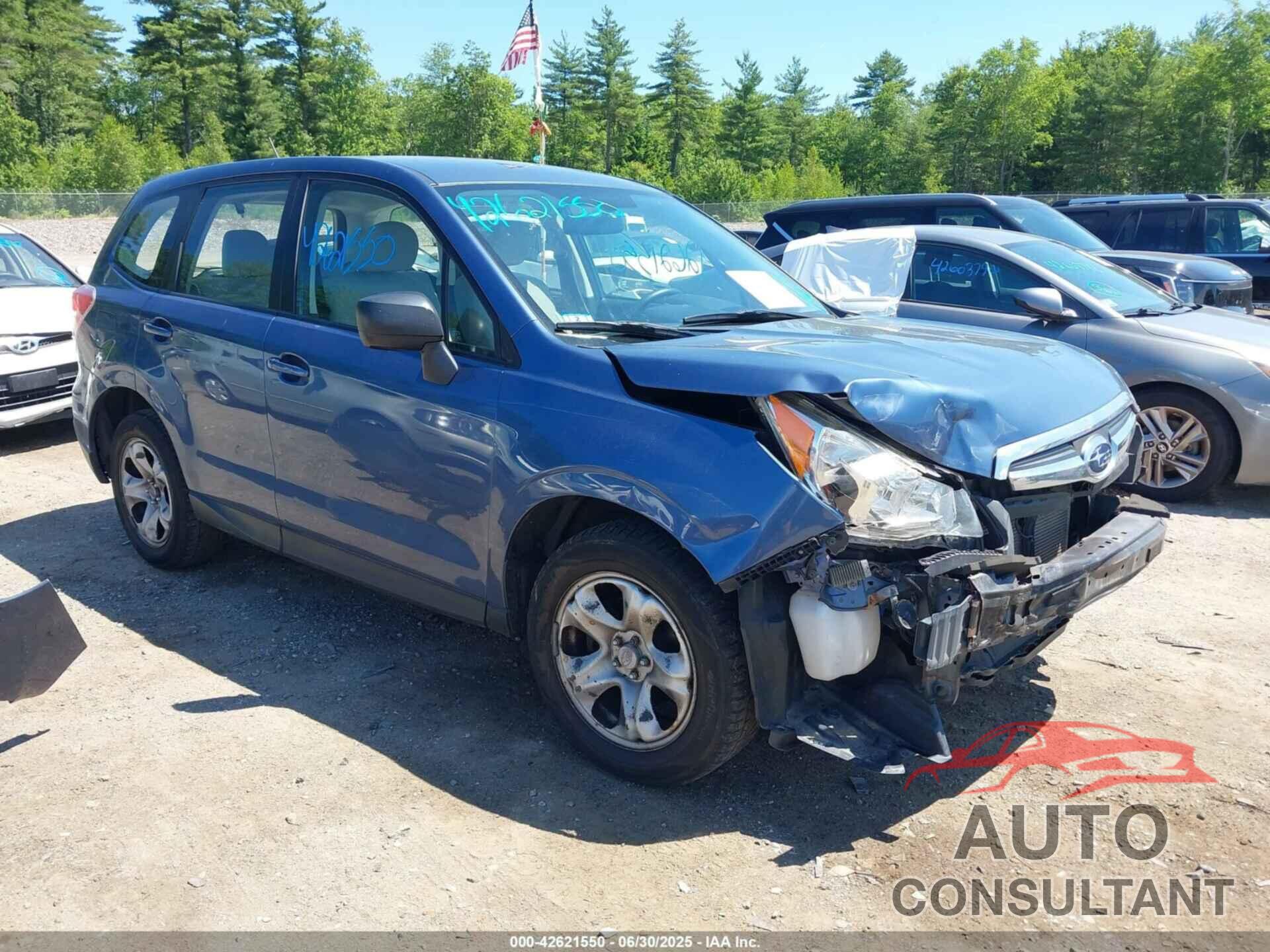 SUBARU FORESTER 2014 - JF2SJAAC2EH450392