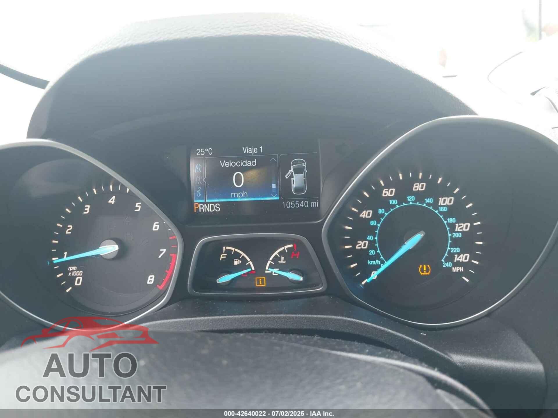 FORD ESCAPE 2013 - 1FMCU9J9XDUB51442