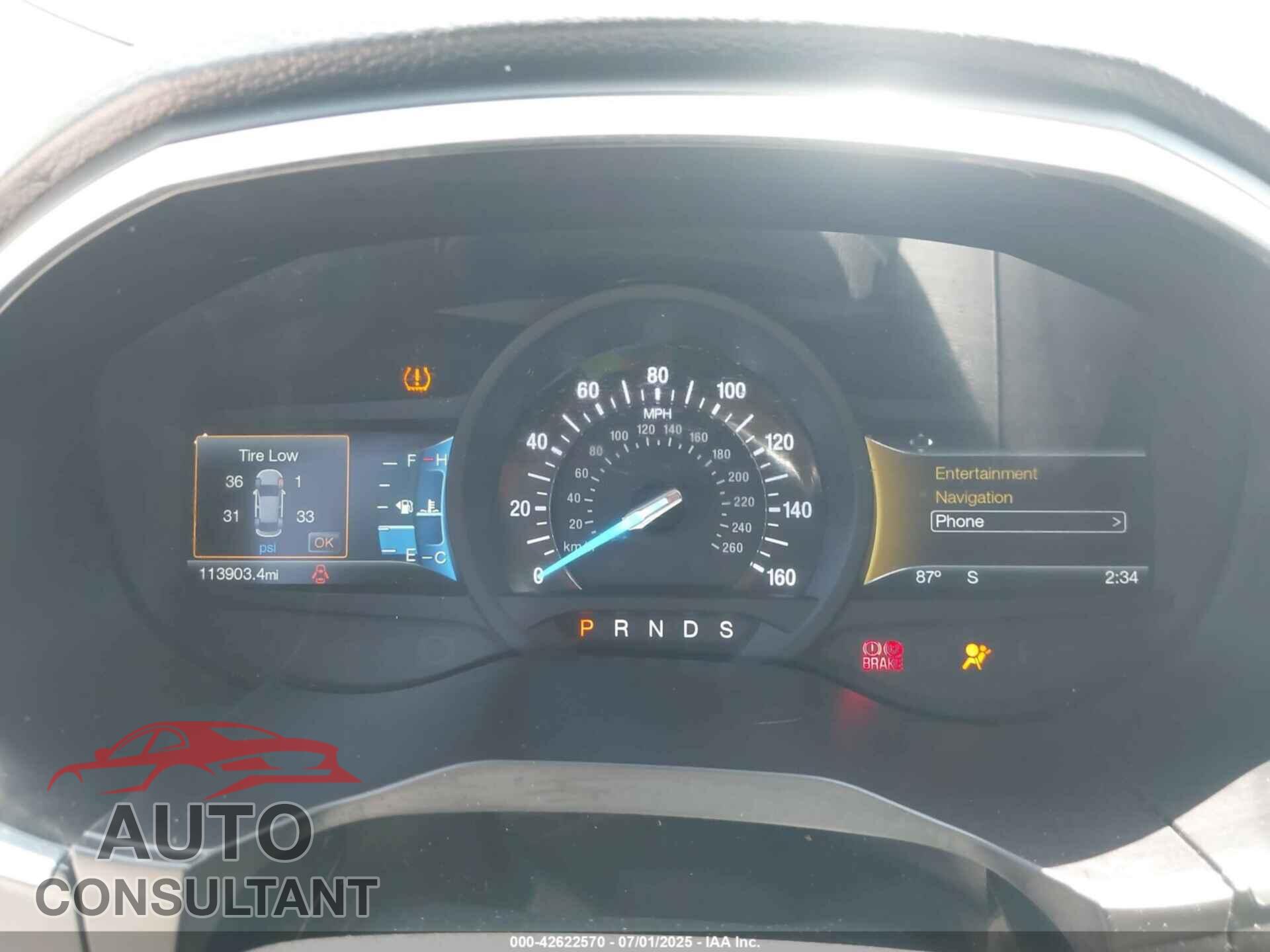 FORD EDGE 2017 - 2FMPK4K97HBC13349