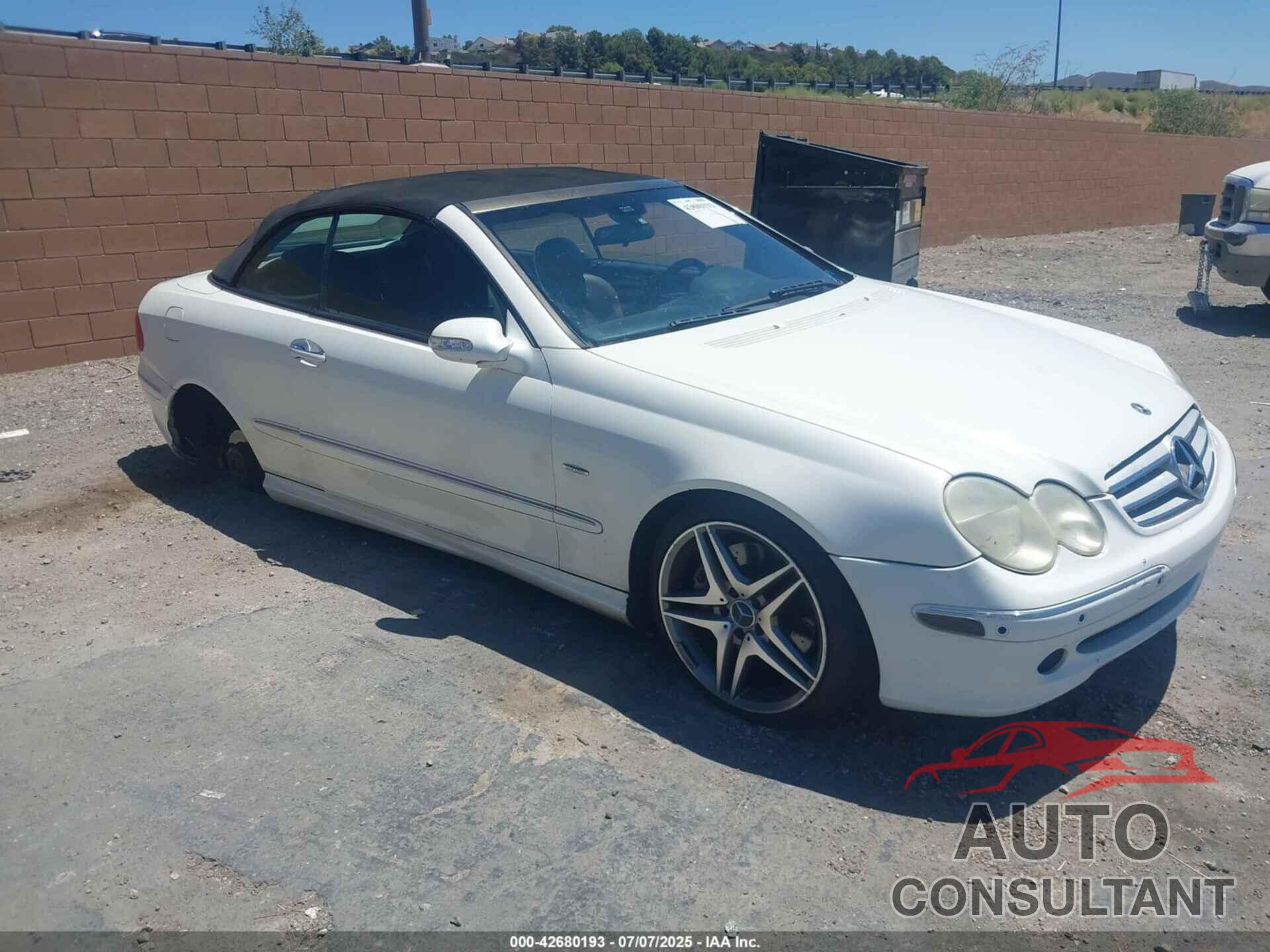 MERCEDES-BENZ CLK 350 2009 - WDBTK56F19T103356