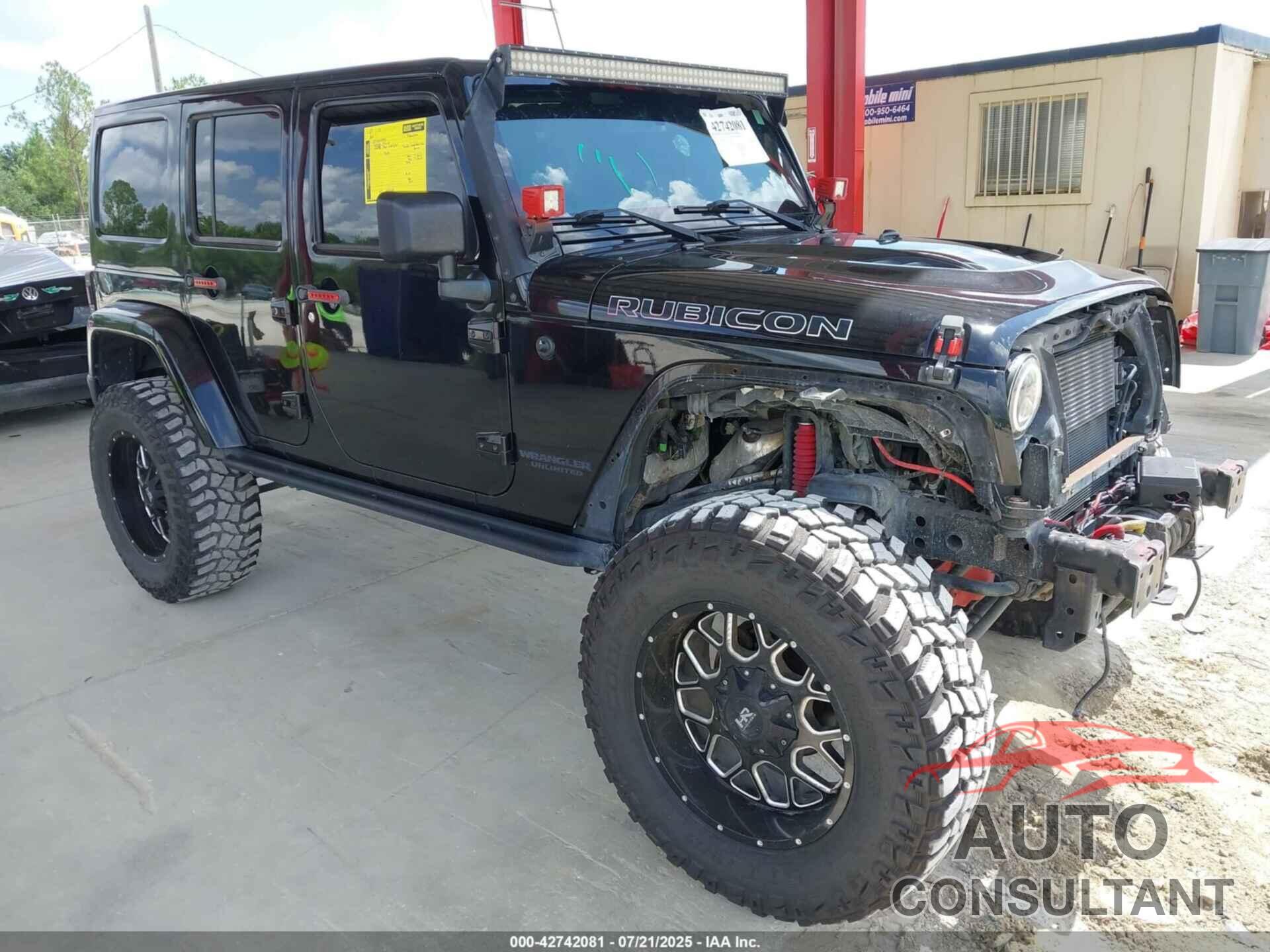 JEEP WRANGLER UNLIMITED 2016 - 1C4BJWFG5GL264630
