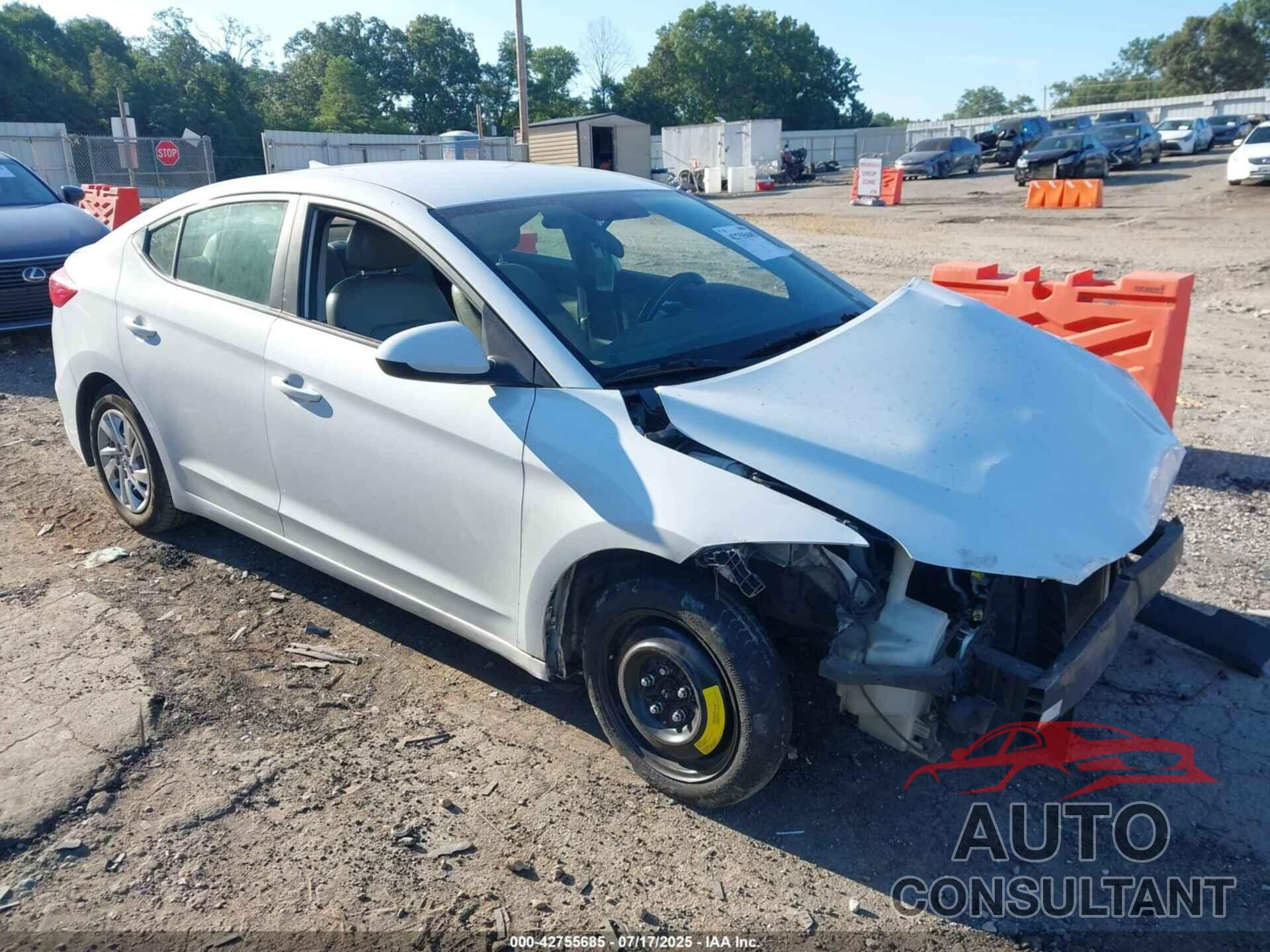 HYUNDAI ELANTRA 2017 - 5NPD74LF8HH182971