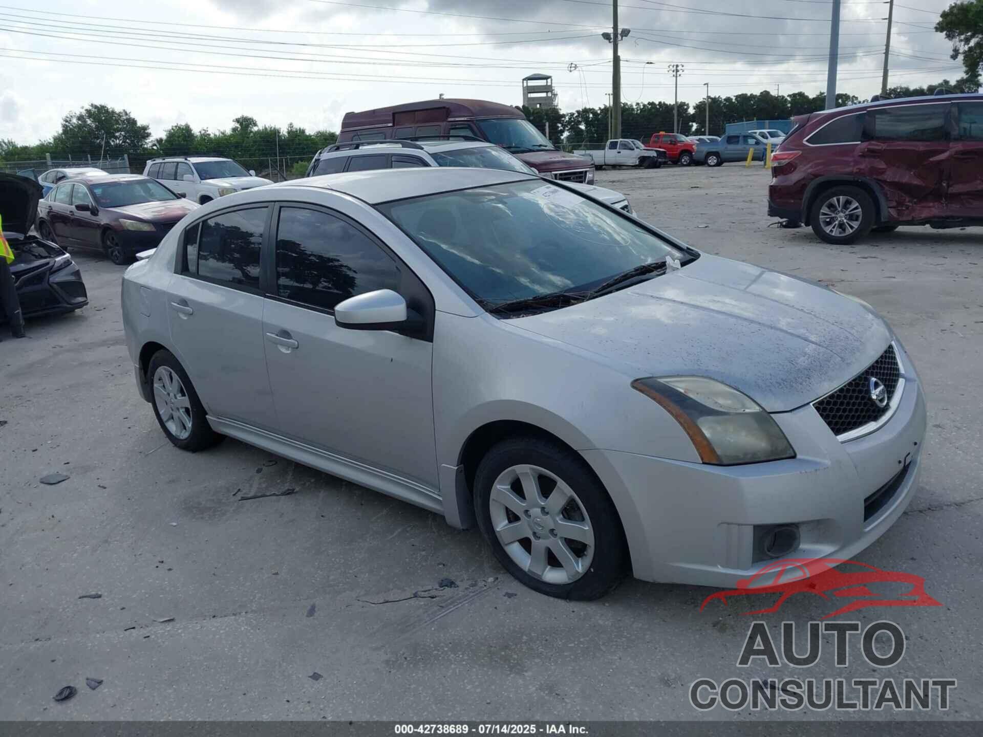 NISSAN SENTRA 2012 - 3N1AB6AP0CL713360