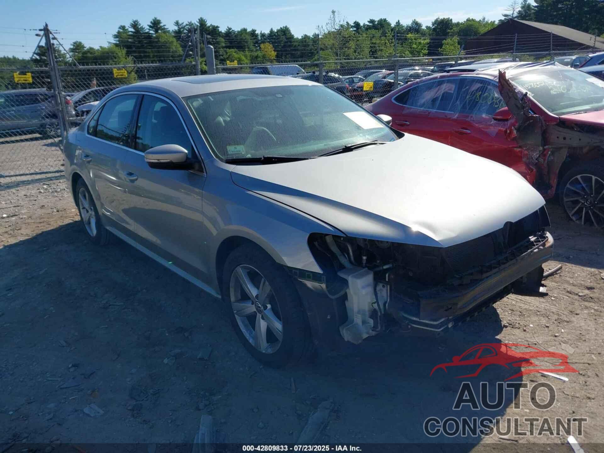VOLKSWAGEN PASSAT 2013 - 1VWBP7A31DC000354