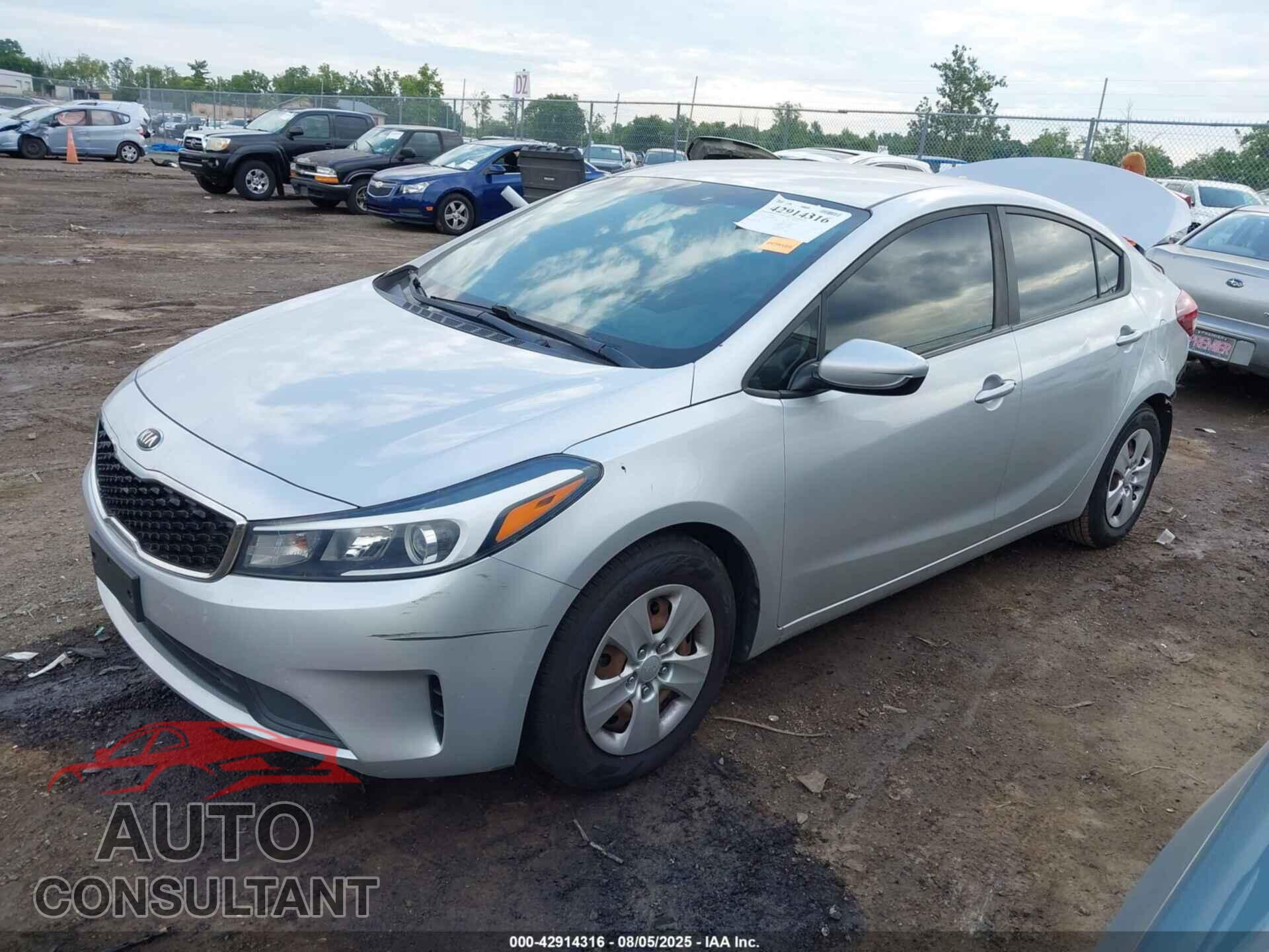 KIA FORTE 2017 - 3KPFK4A77HE160600