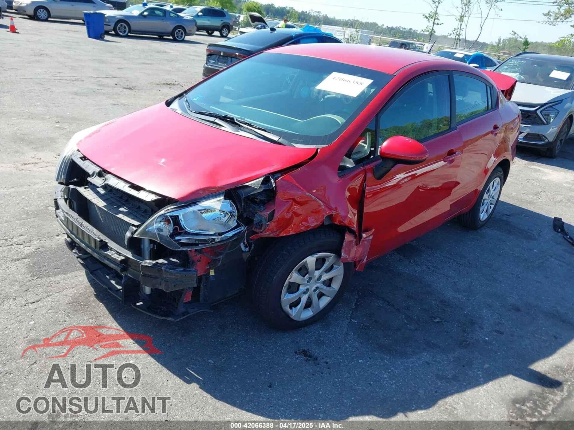 KIA RIO 2017 - KNADM4A39H6072018