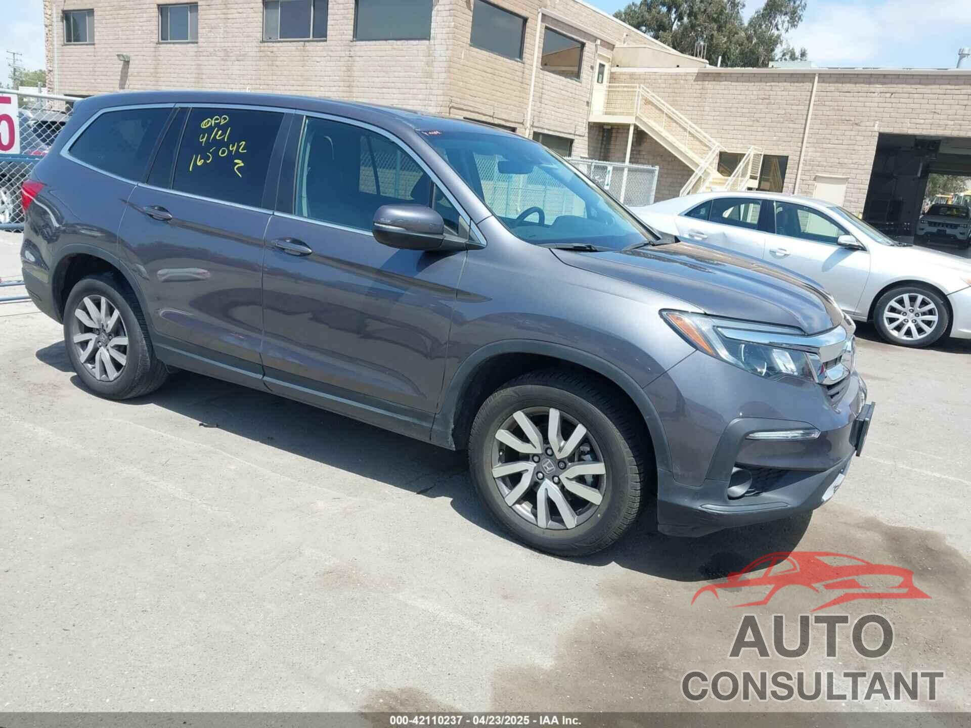 HONDA PILOT 2021 - 5FNYF5H59MB021306