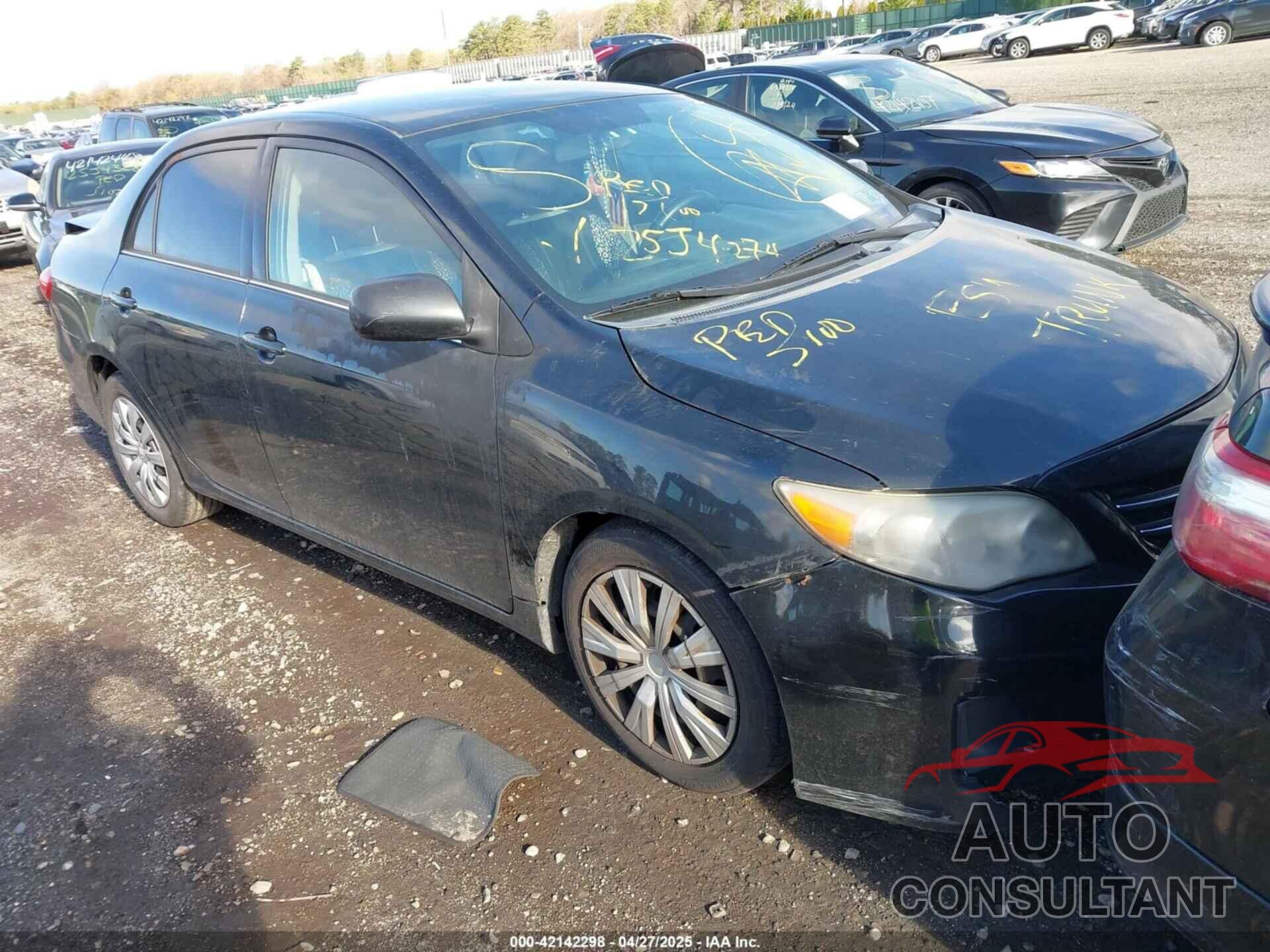 TOYOTA COROLLA 2013 - 2T1BU4EE0DC967387